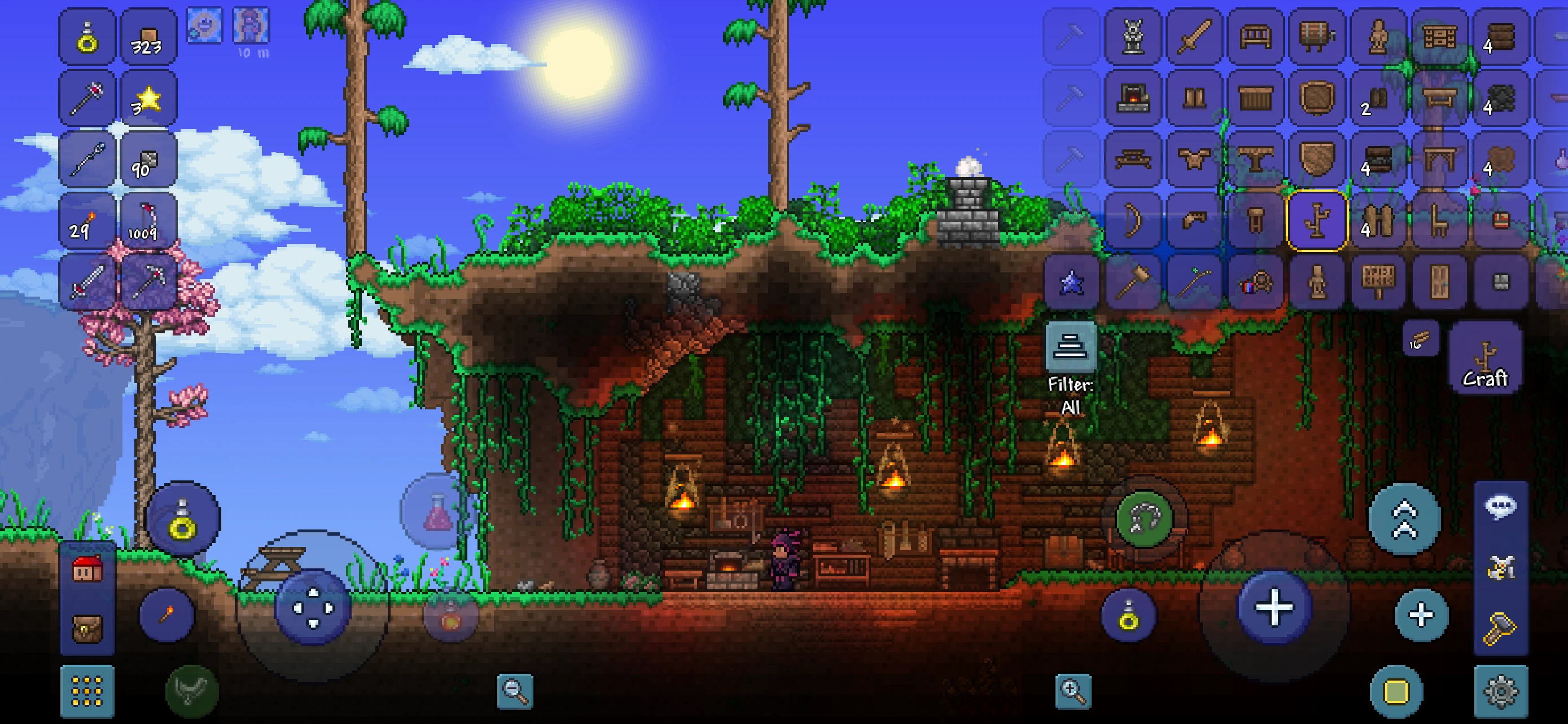 Terraria app store screenshot 8 — Games (iOS)
