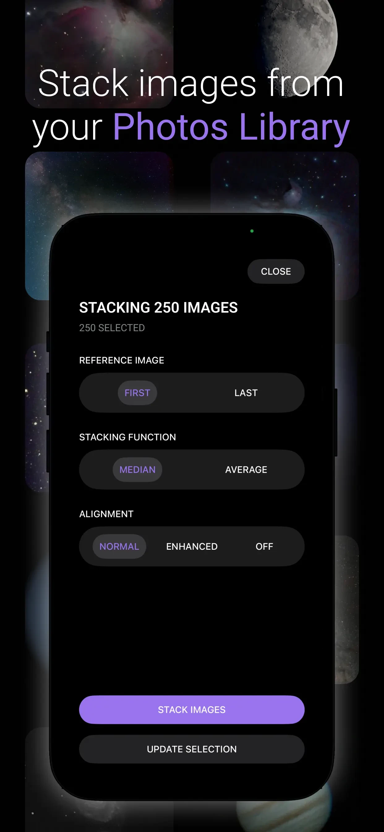 AstroShader app store screenshot 2 — Unknown (iOS)