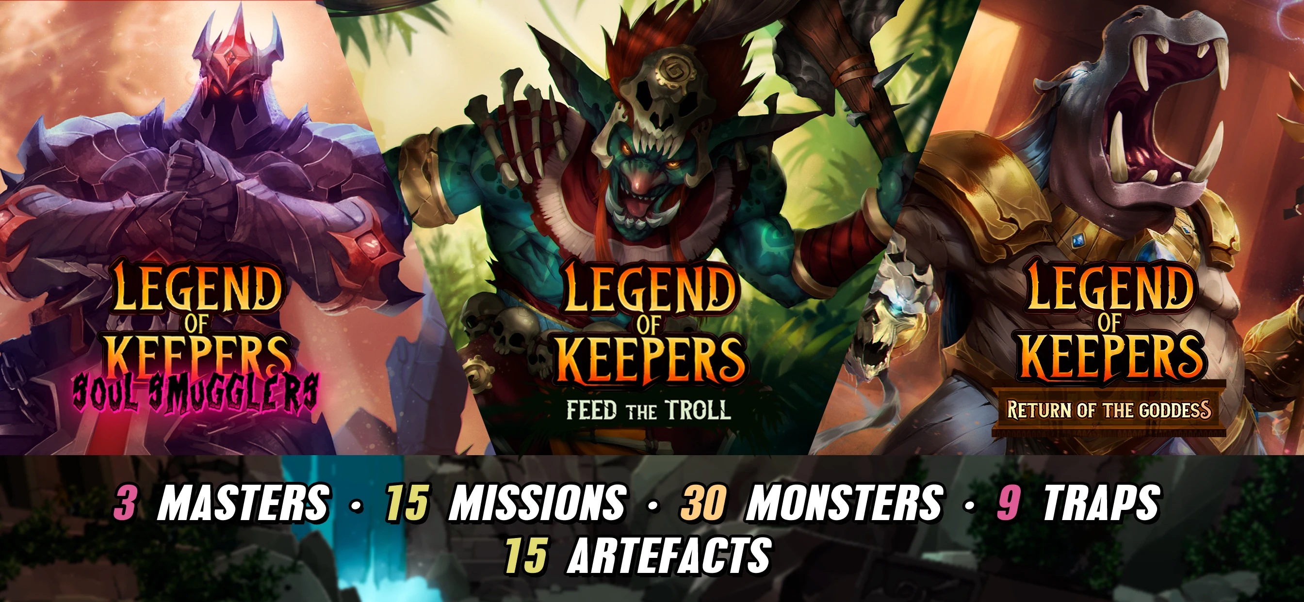 Legend of Keepers app store screenshot 1 — Games (iOS)