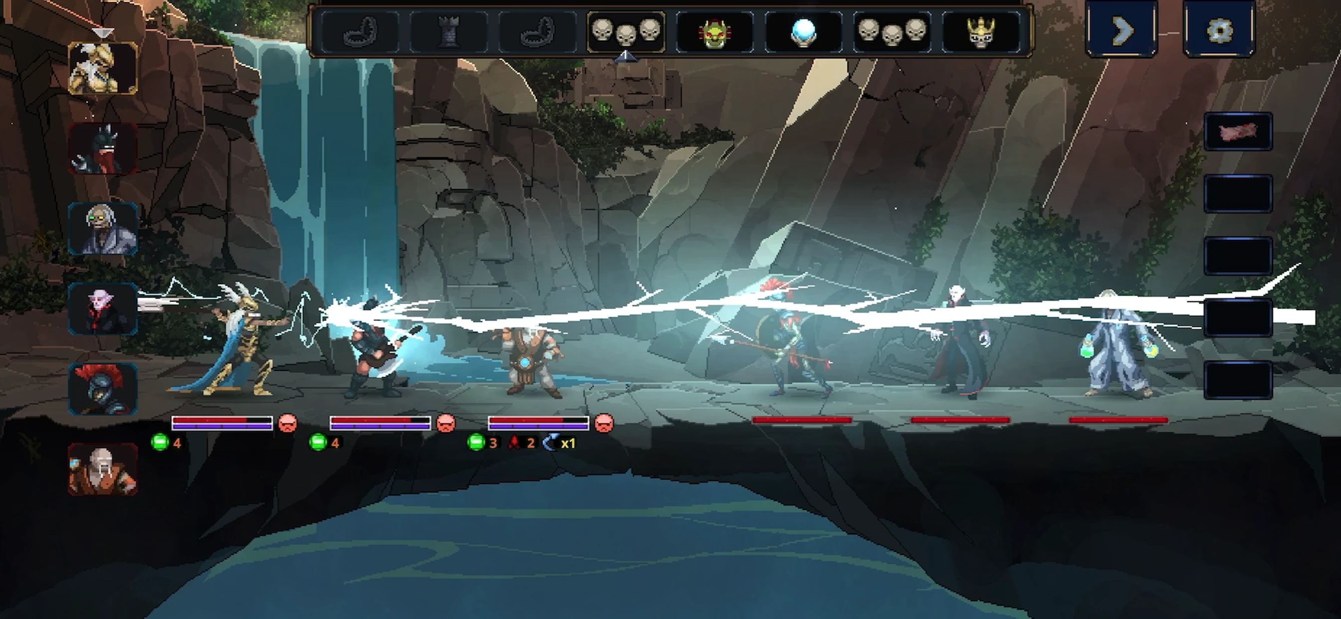 Legend of Keepers app store screenshot 3 — Games (iOS)