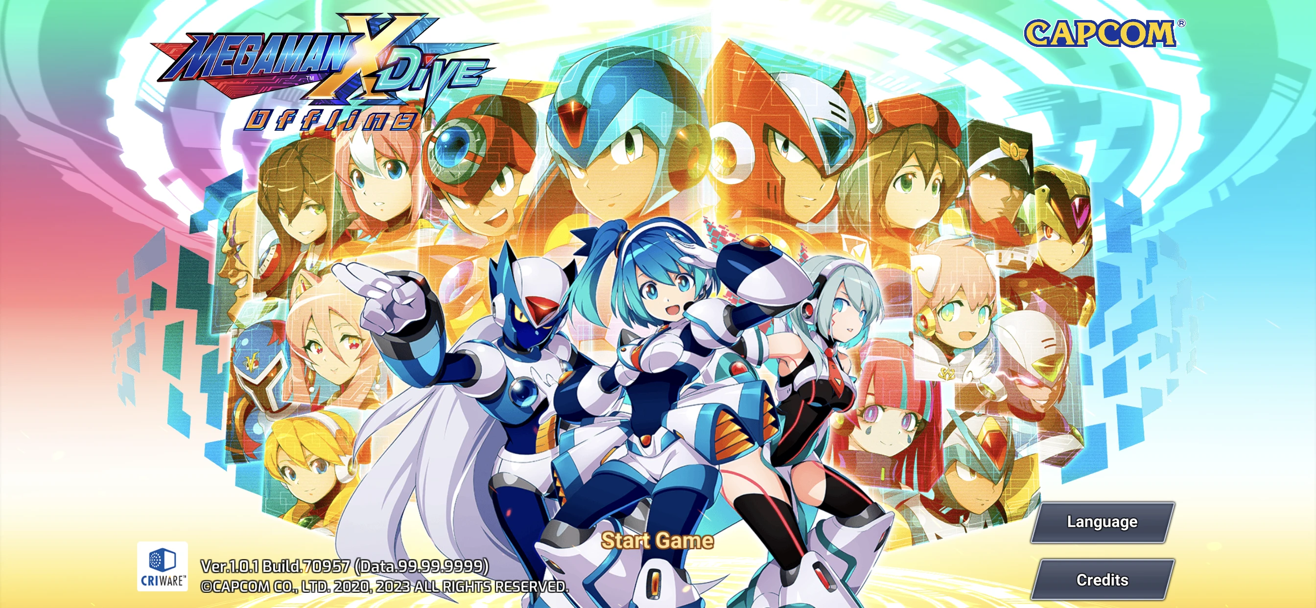 MEGA MAN X DiVE Offline app store screenshot 1 — Games (iOS)