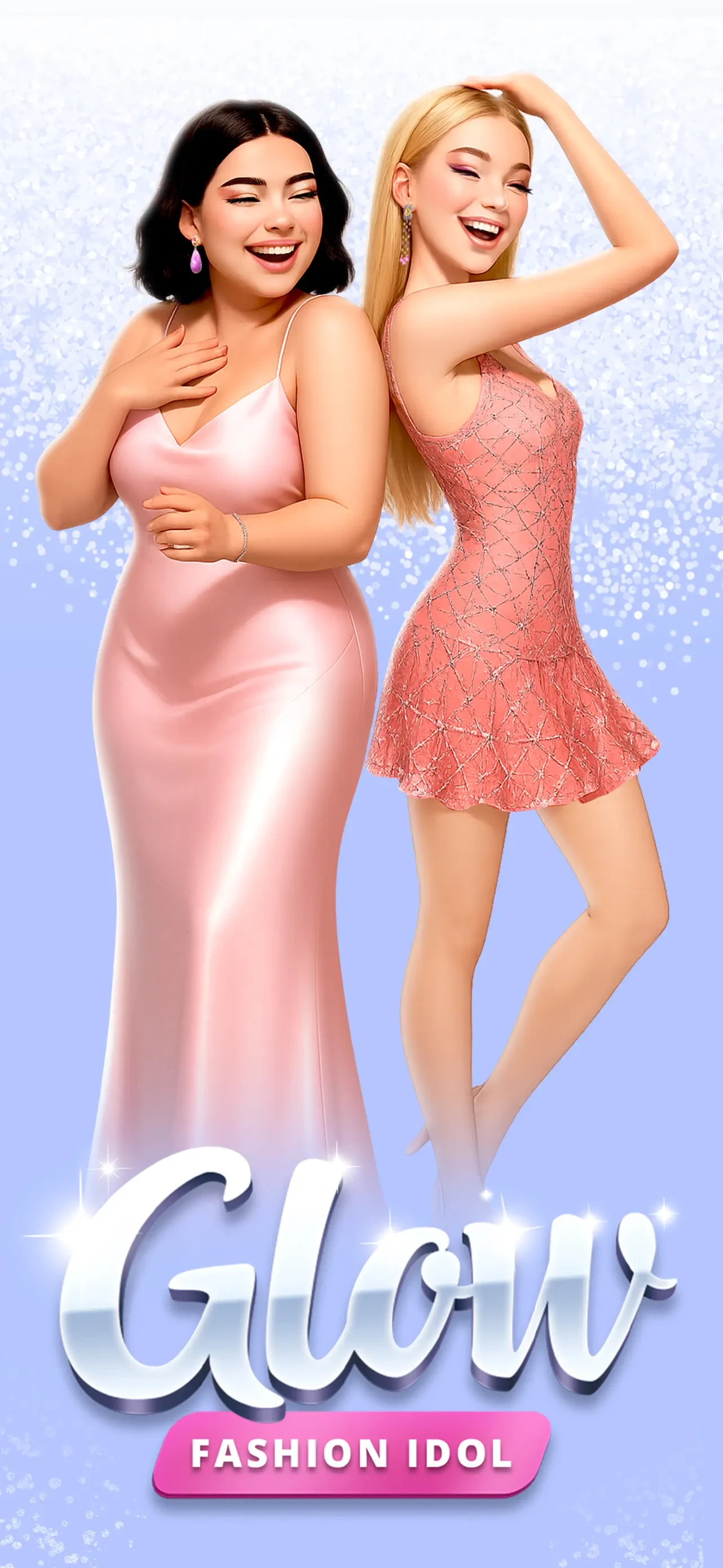 Glow Fashion Idol app store screenshot 1 — Games (iOS)