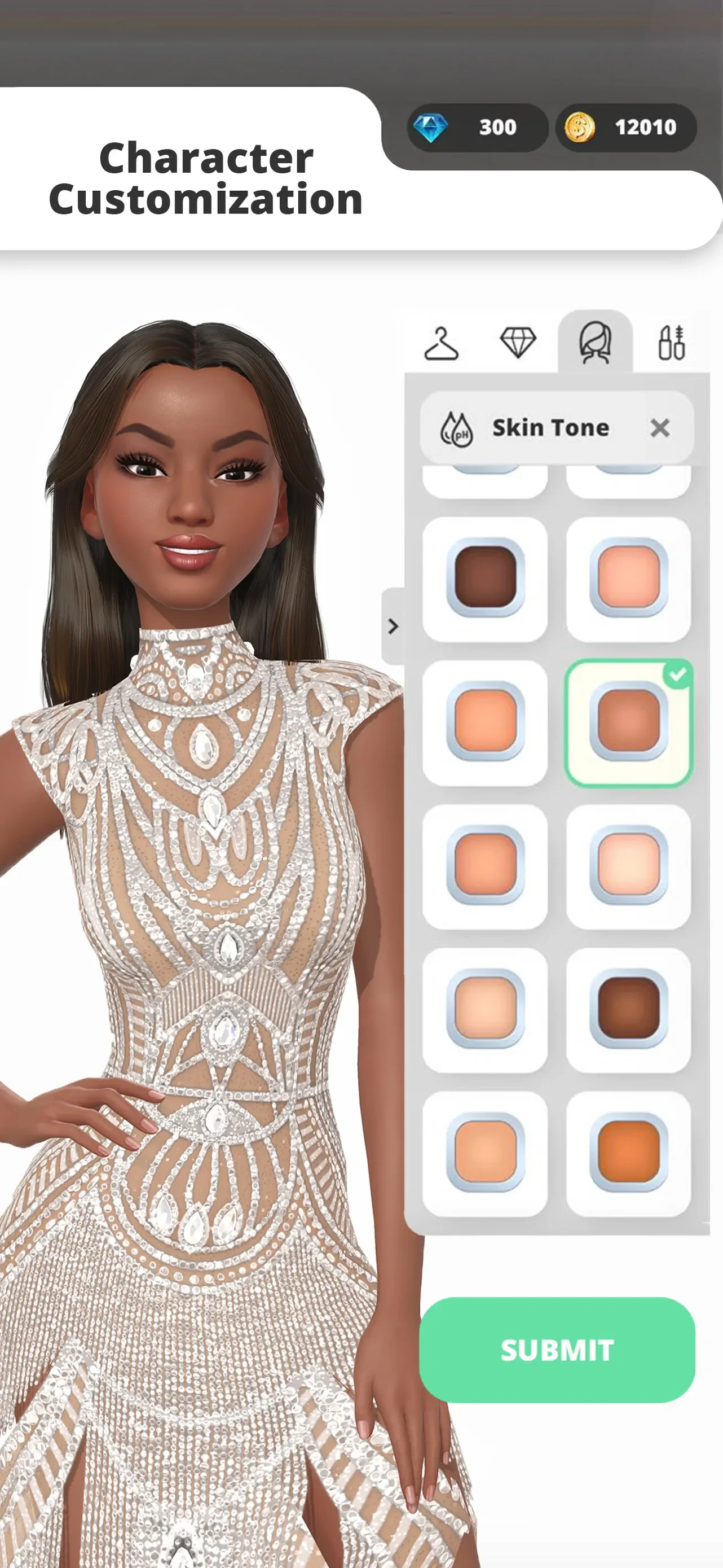 Glow Fashion Idol app store screenshot 4 — Games (iOS)
