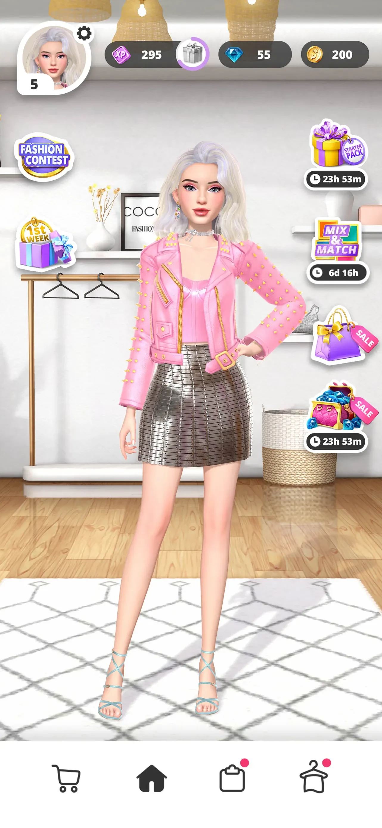 Glow Fashion Idol app store screenshot 8 — Games (iOS)