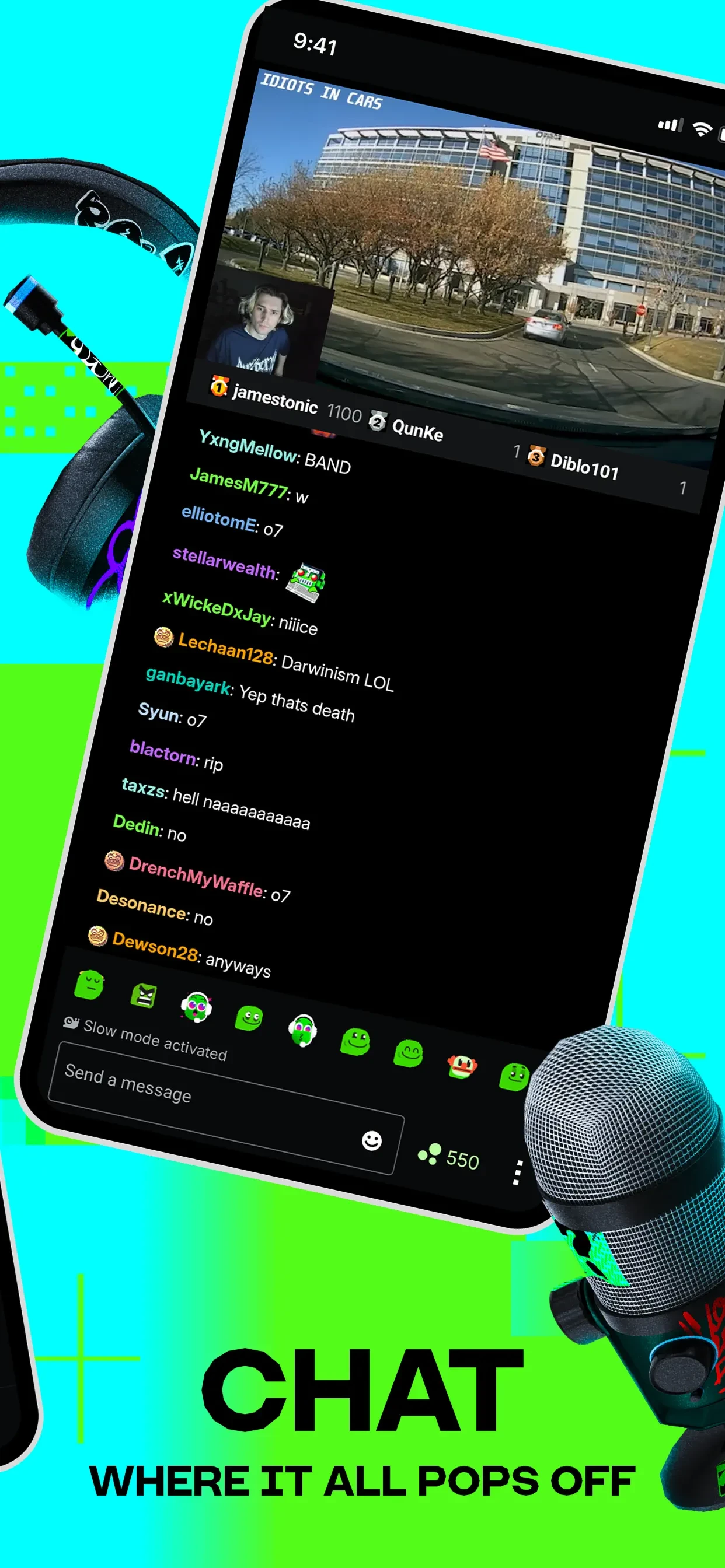 KICK - Live Streaming app store screenshot 3 — Photo & Video (iOS)