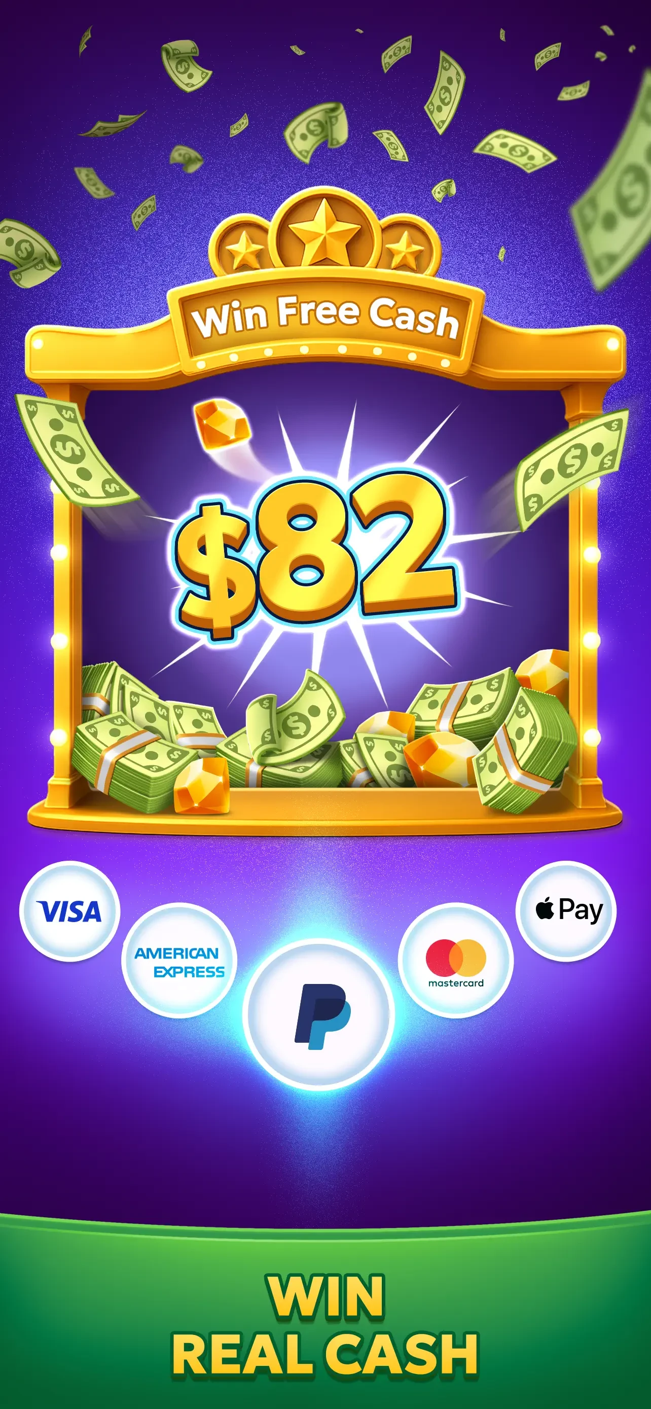 Solitaire Smash: Real Cash! app store screenshot 3 — Games (iOS)