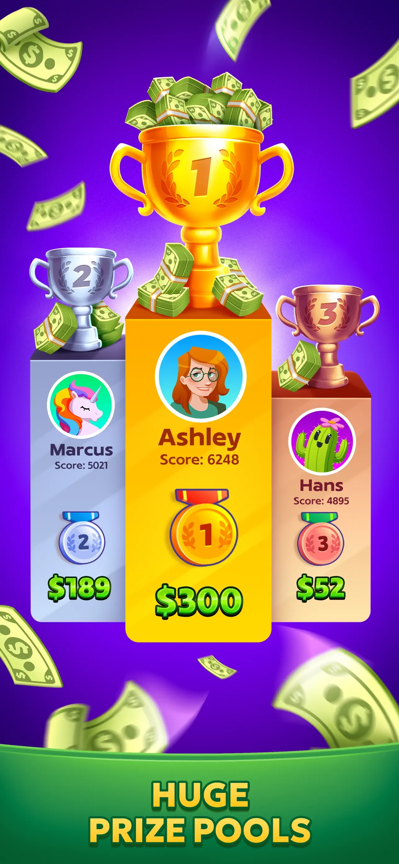 Solitaire Smash: Real Cash! app store screenshot 4 — Games (iOS)