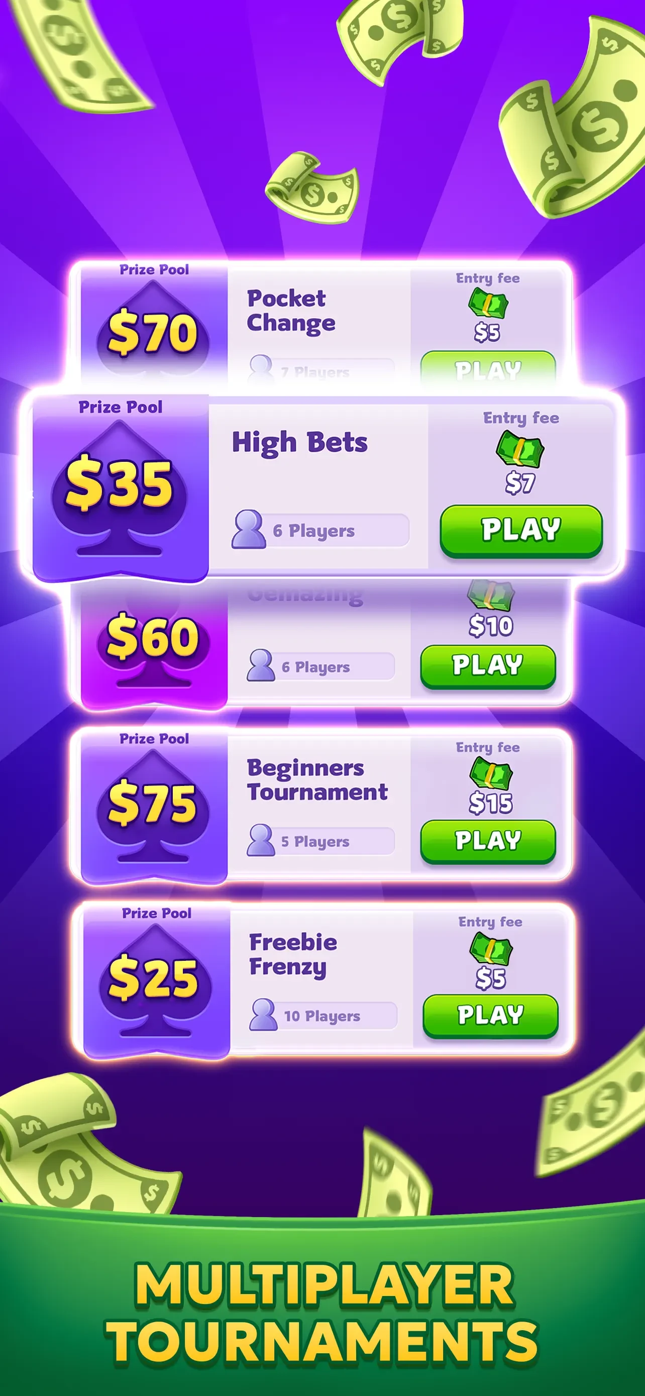 Solitaire Smash: Real Cash! app store screenshot 5 — Games (iOS)