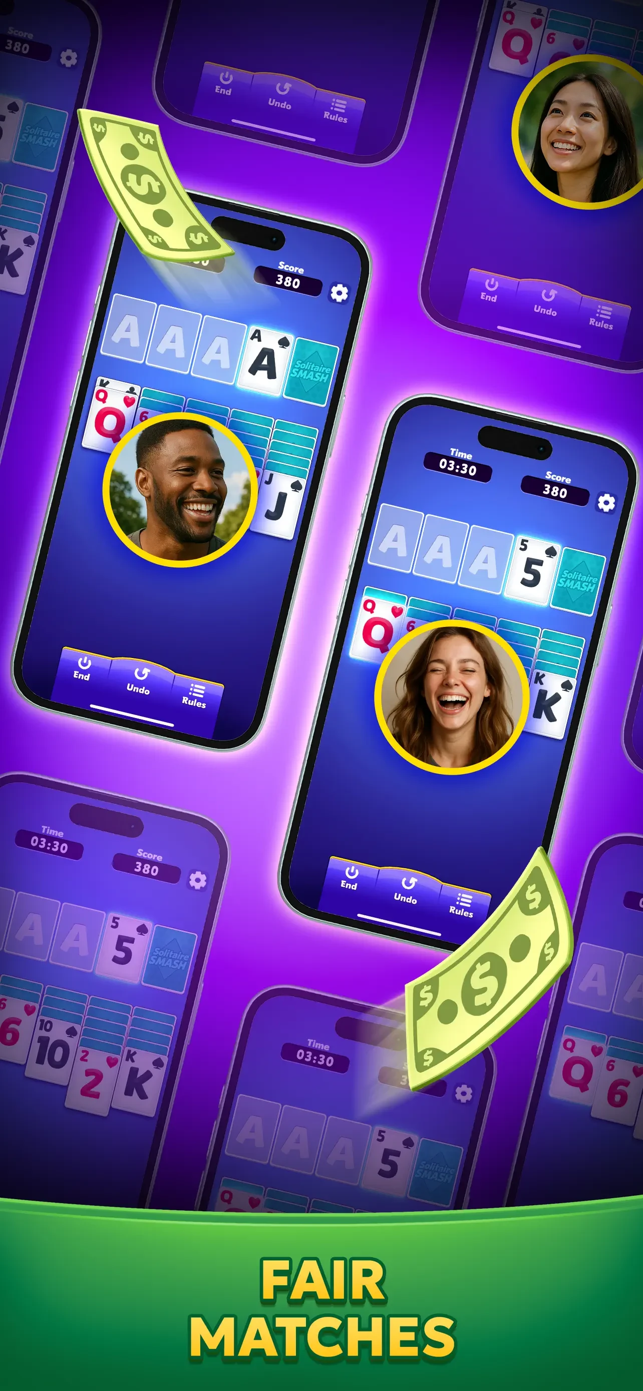 Solitaire Smash: Real Cash! app store screenshot 6 — Games (iOS)