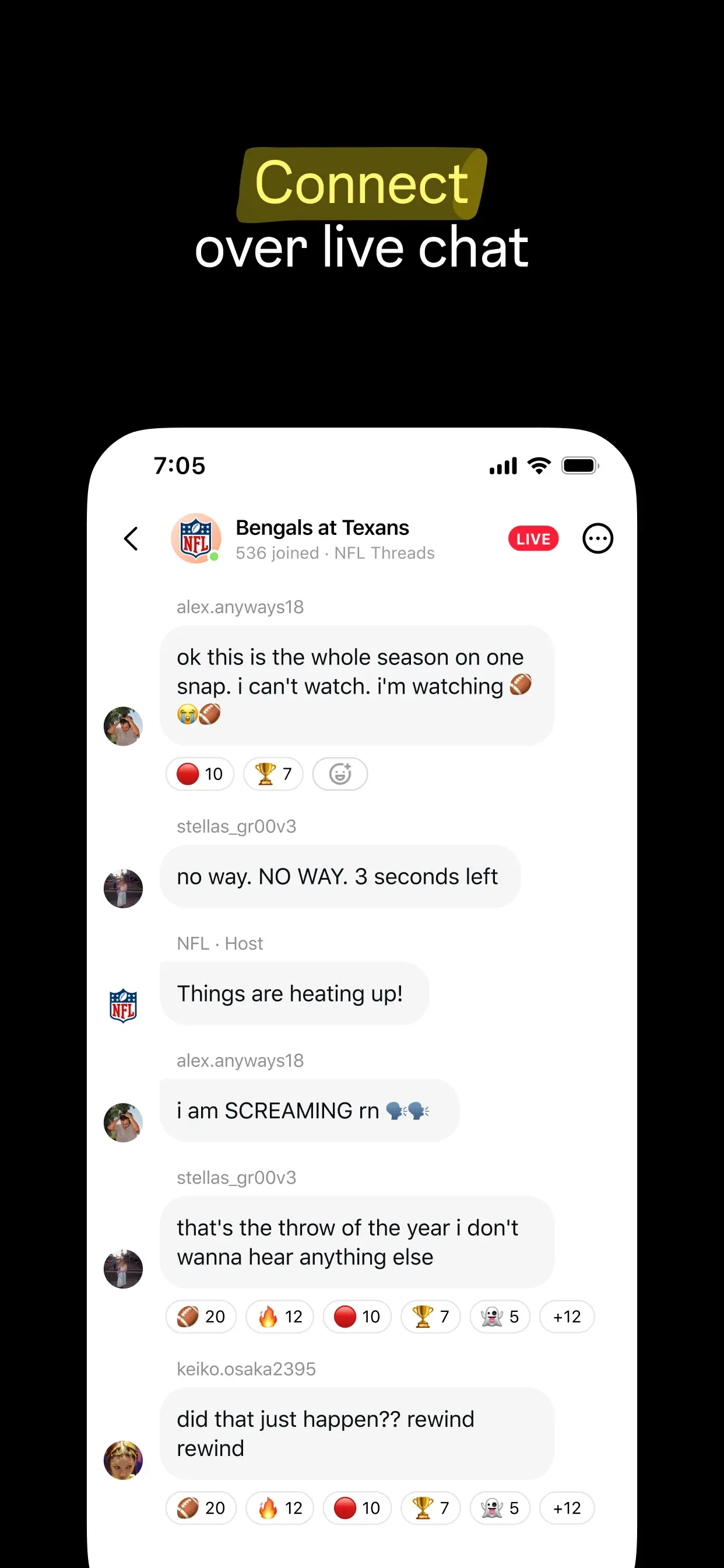 Threads app store screenshot 4 — Social Networking (iOS)