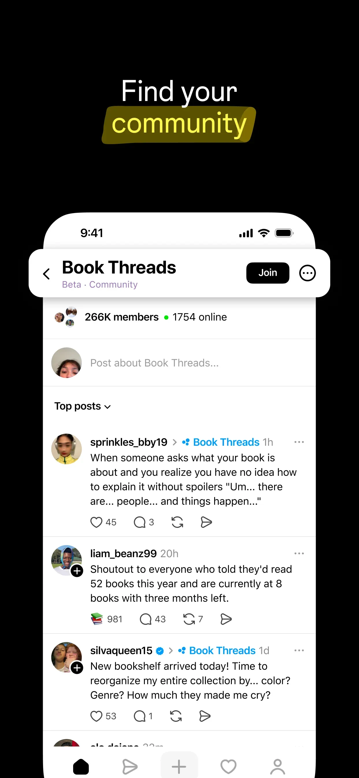 Threads app store screenshot 3 — Social Networking (iOS)