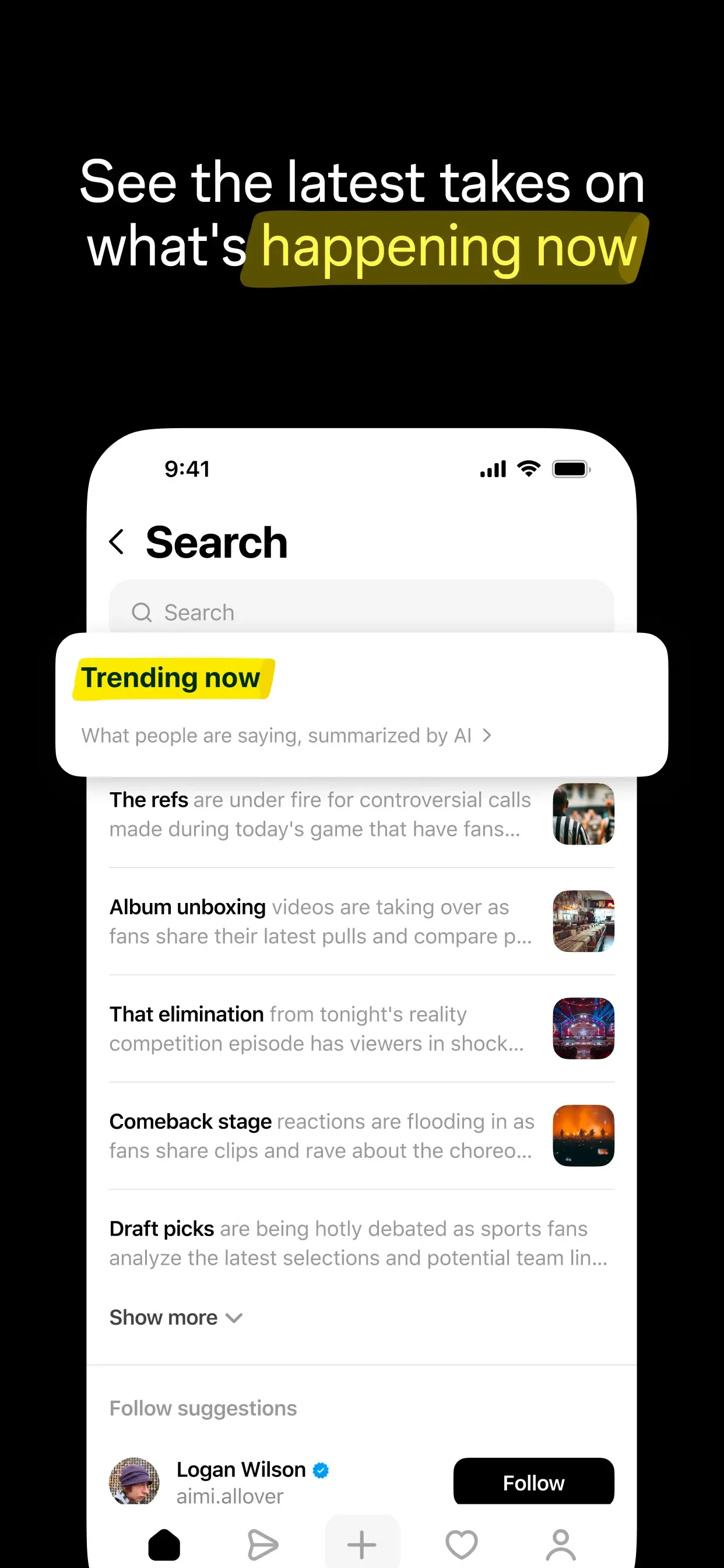 Threads app store screenshot 4 — Social Networking (iOS)