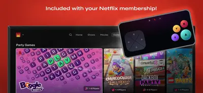 Netflix Game Controller app store screenshot 1 — Entertainment (iOS)
