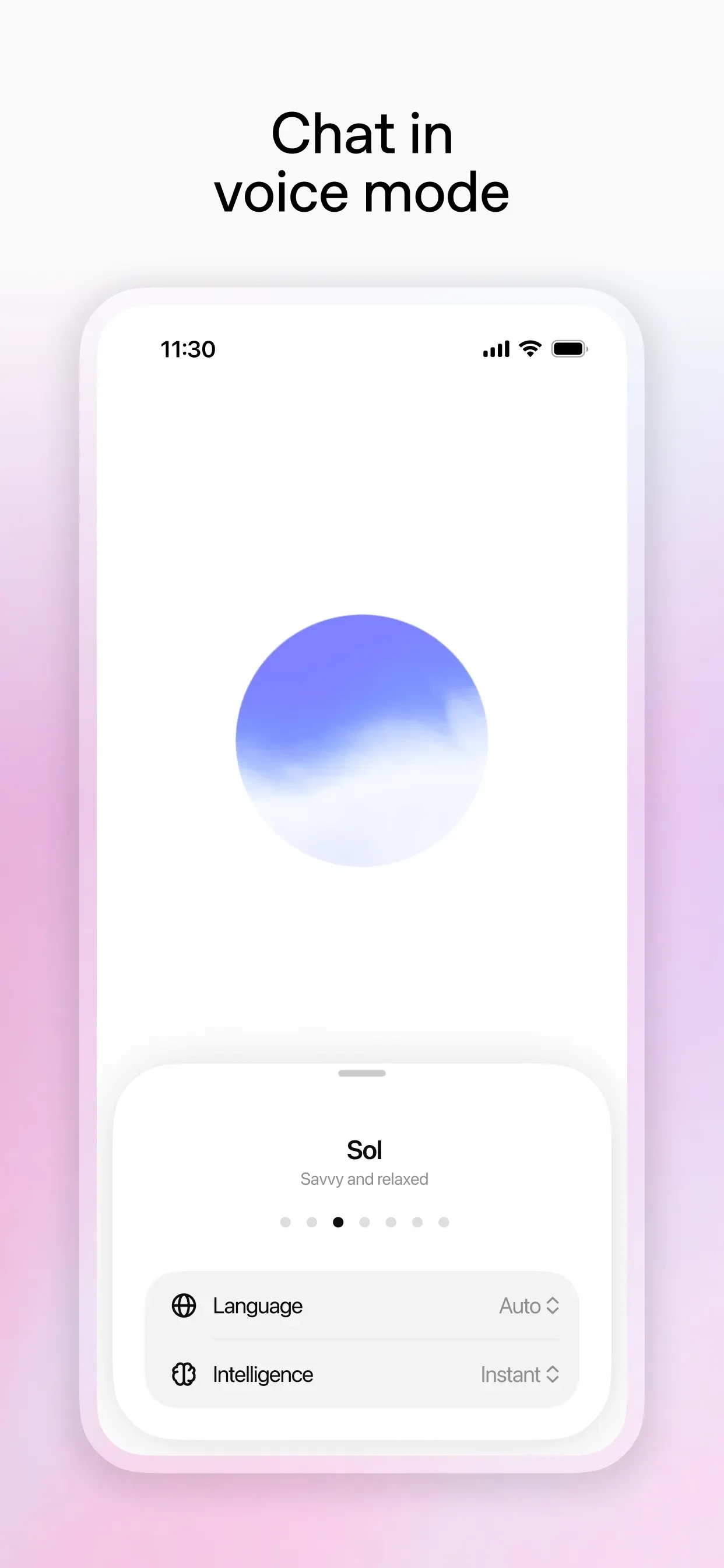 ChatGPT app store screenshot 3 — Productivity (iOS)