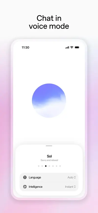 ChatGPT app store screenshot 3 — Productivity (iOS)