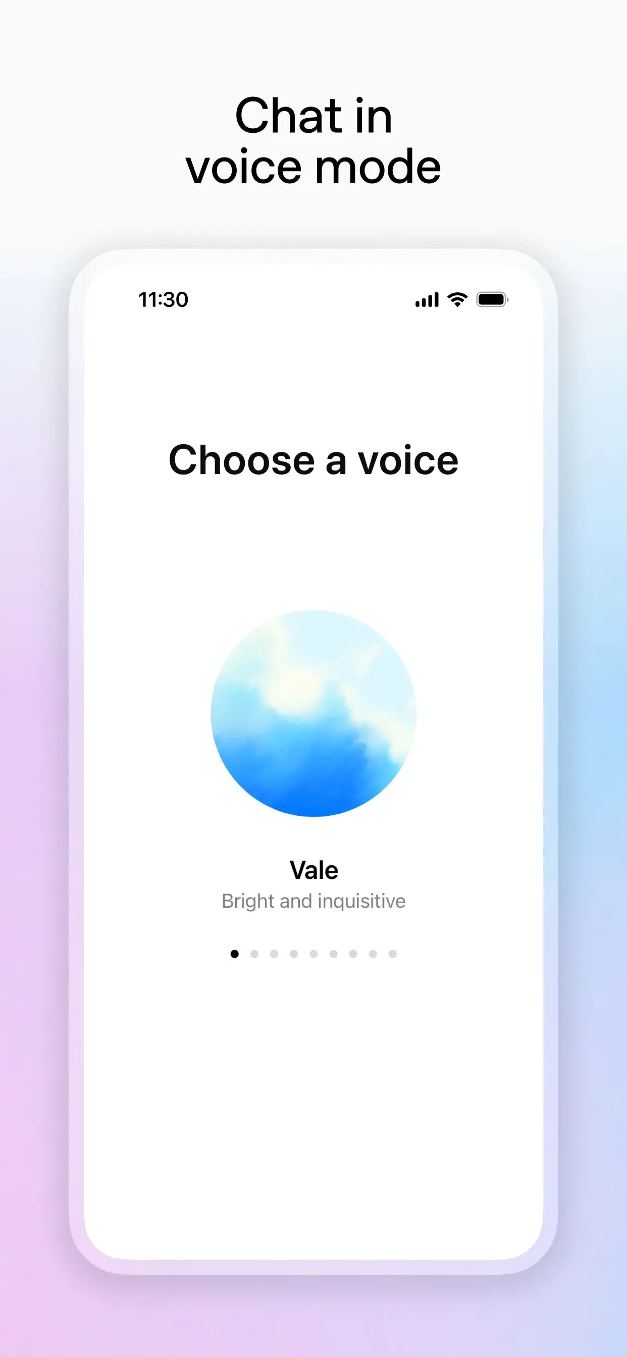 ChatGPT app store screenshot 5 — Productivity (iOS)