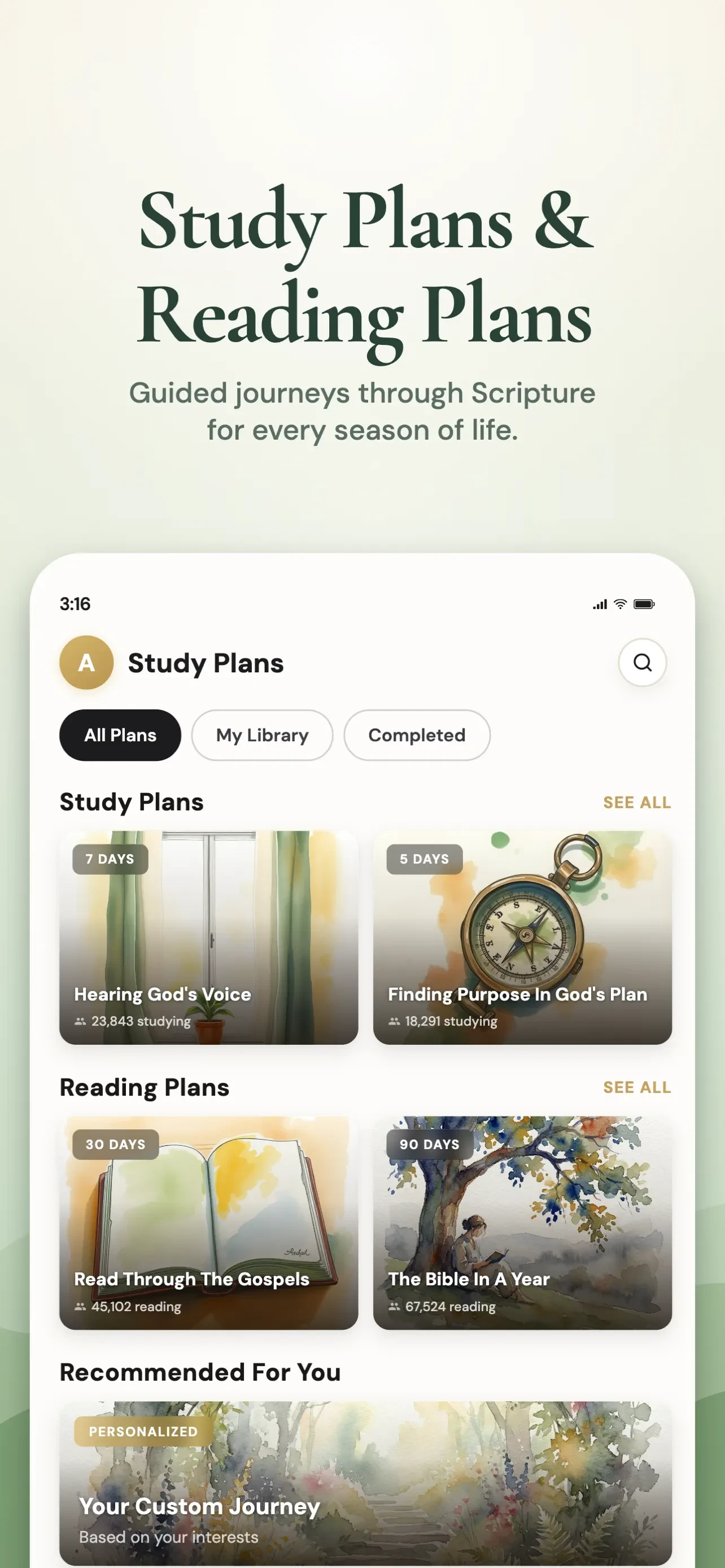 Bible Chat: Daily Devotional app store screenshot 6 — Unknown (iOS)