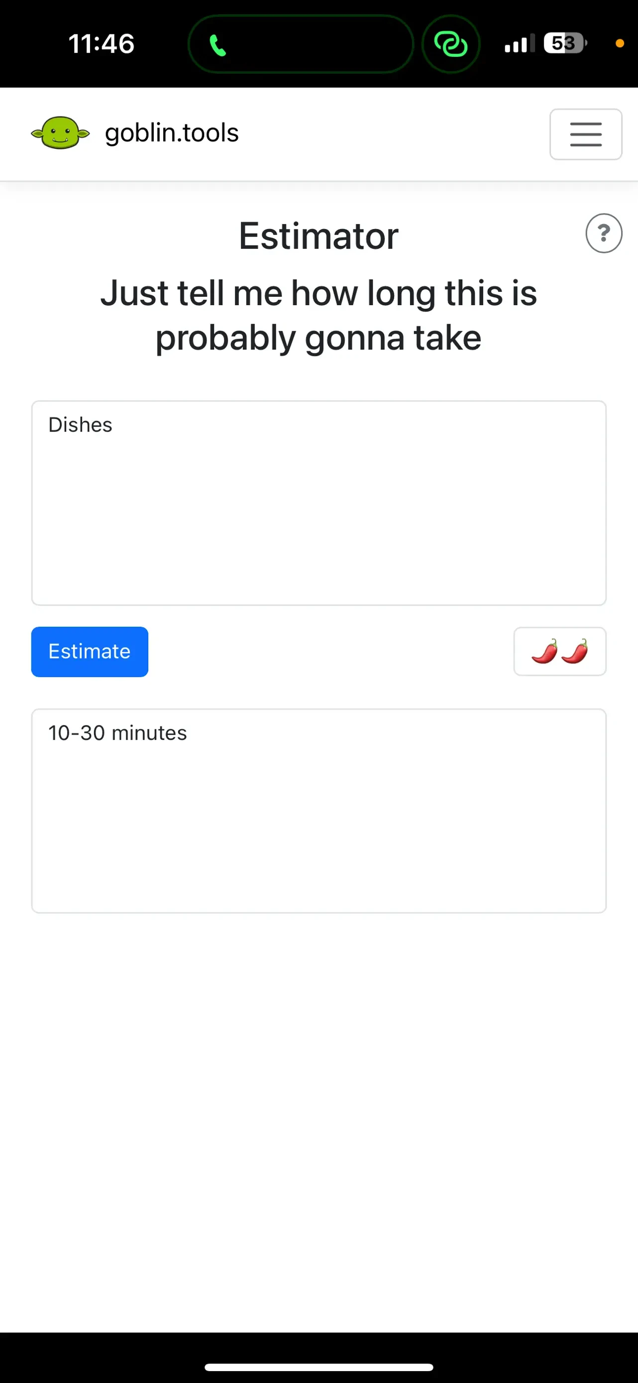 Goblin Tools app store screenshot 5 — Utilities (iOS)