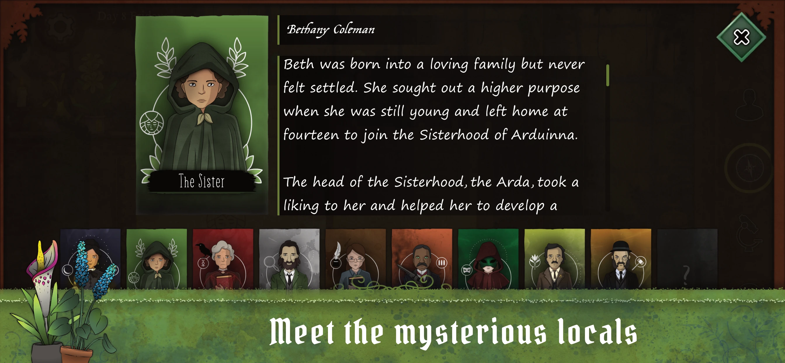 Strange Horticulture app store screenshot 3 — Games (iOS)