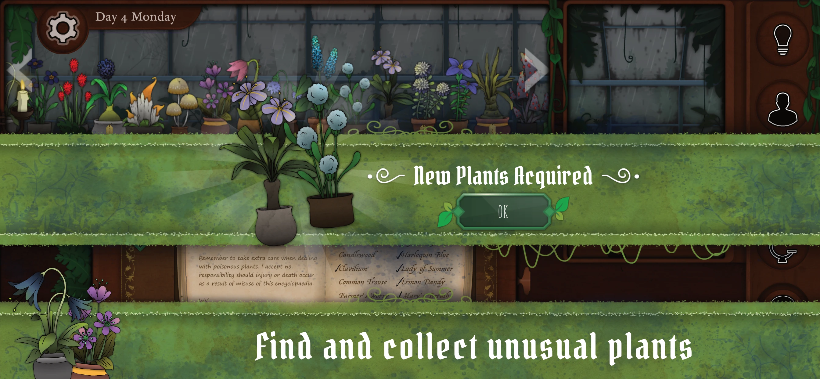 Strange Horticulture app store screenshot 4 — Games (iOS)