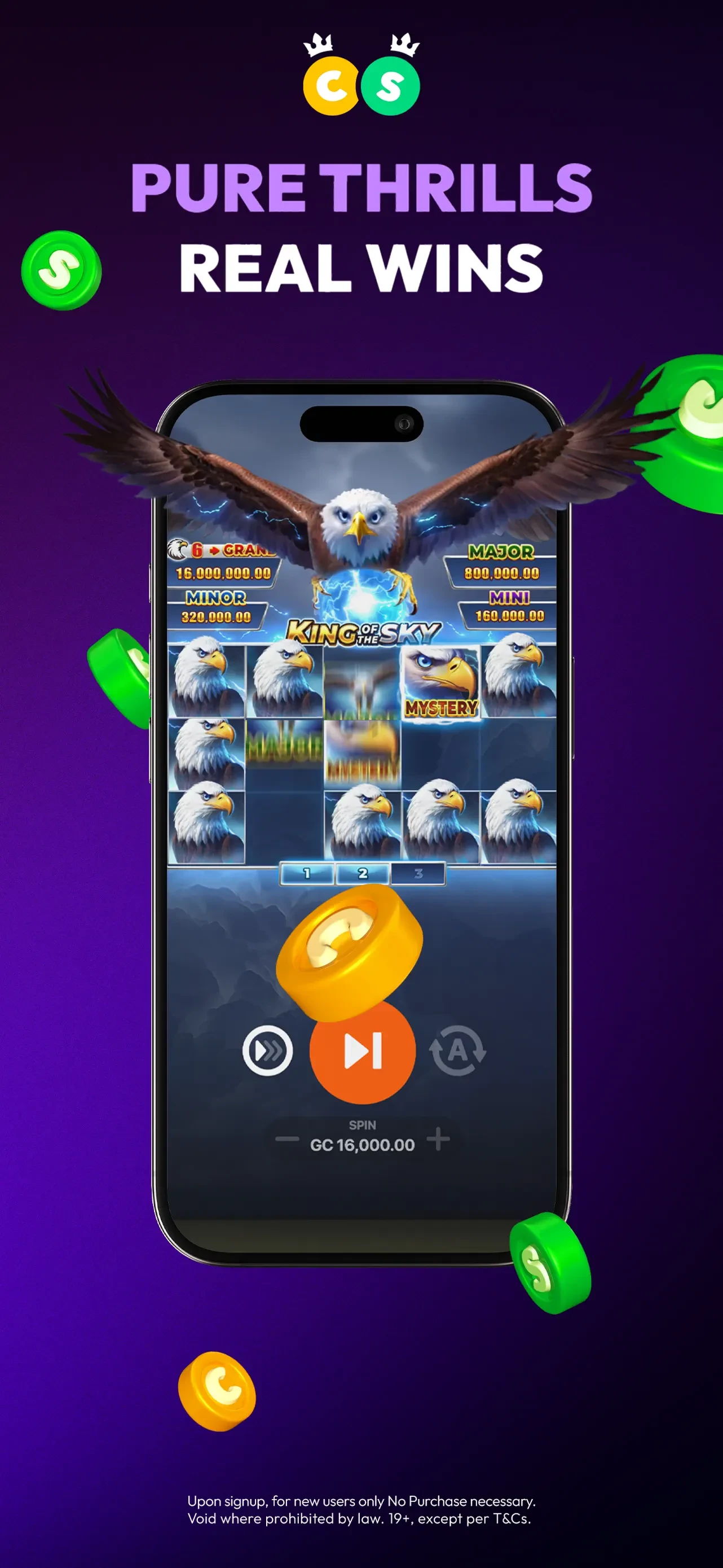 CrownCoins Casino app store screenshot 3 — Games (iOS)