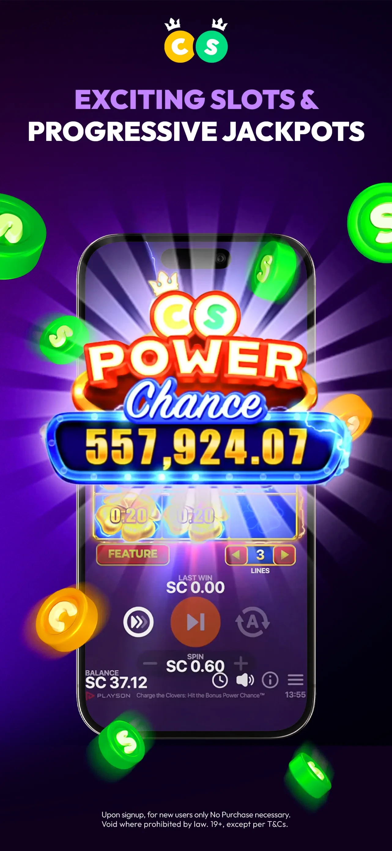 CrownCoins Casino app store screenshot 4 — Games (iOS)