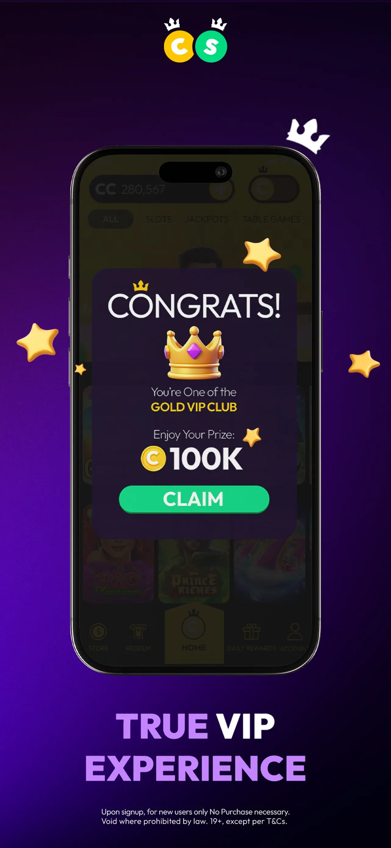 CrownCoins Casino app store screenshot 8 — Games (iOS)