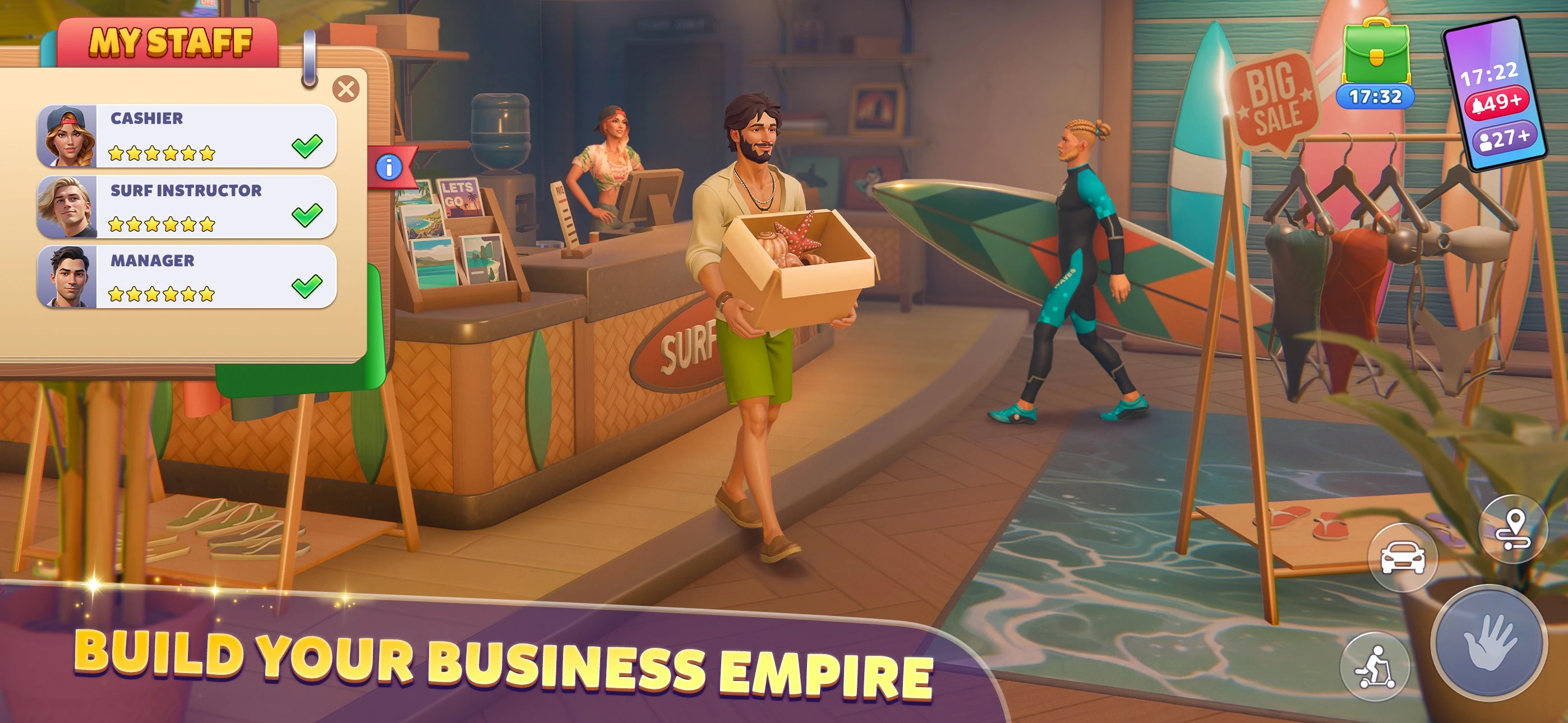 Sunday City: Life Simulator app store screenshot 3 — Games (iOS)