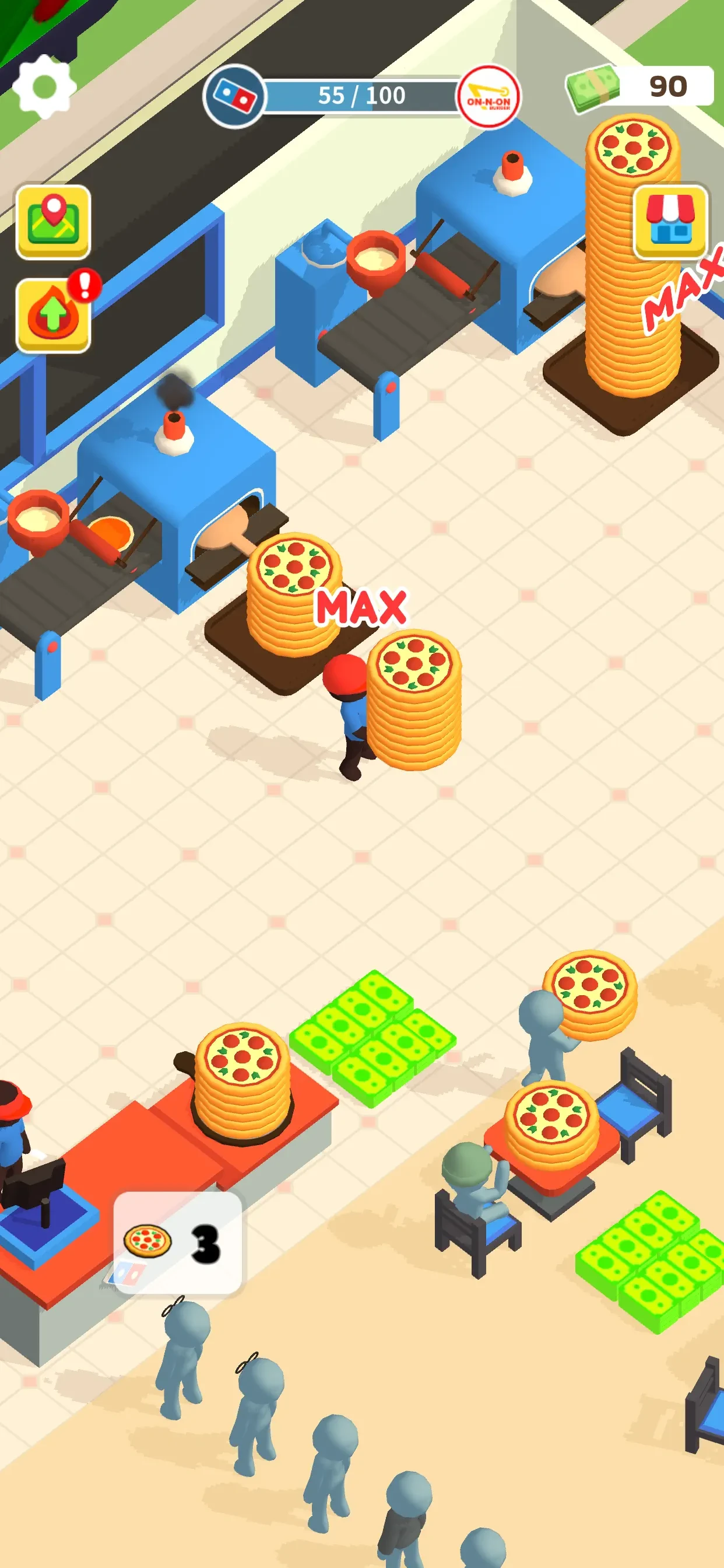 Pizza Ready! app store screenshot 4 — Games (iOS)