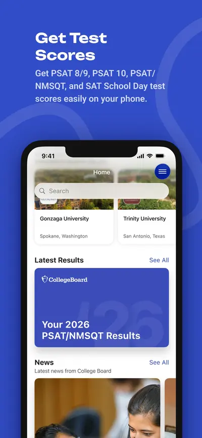 BigFuture School app store screenshot 1 — Education (iOS)