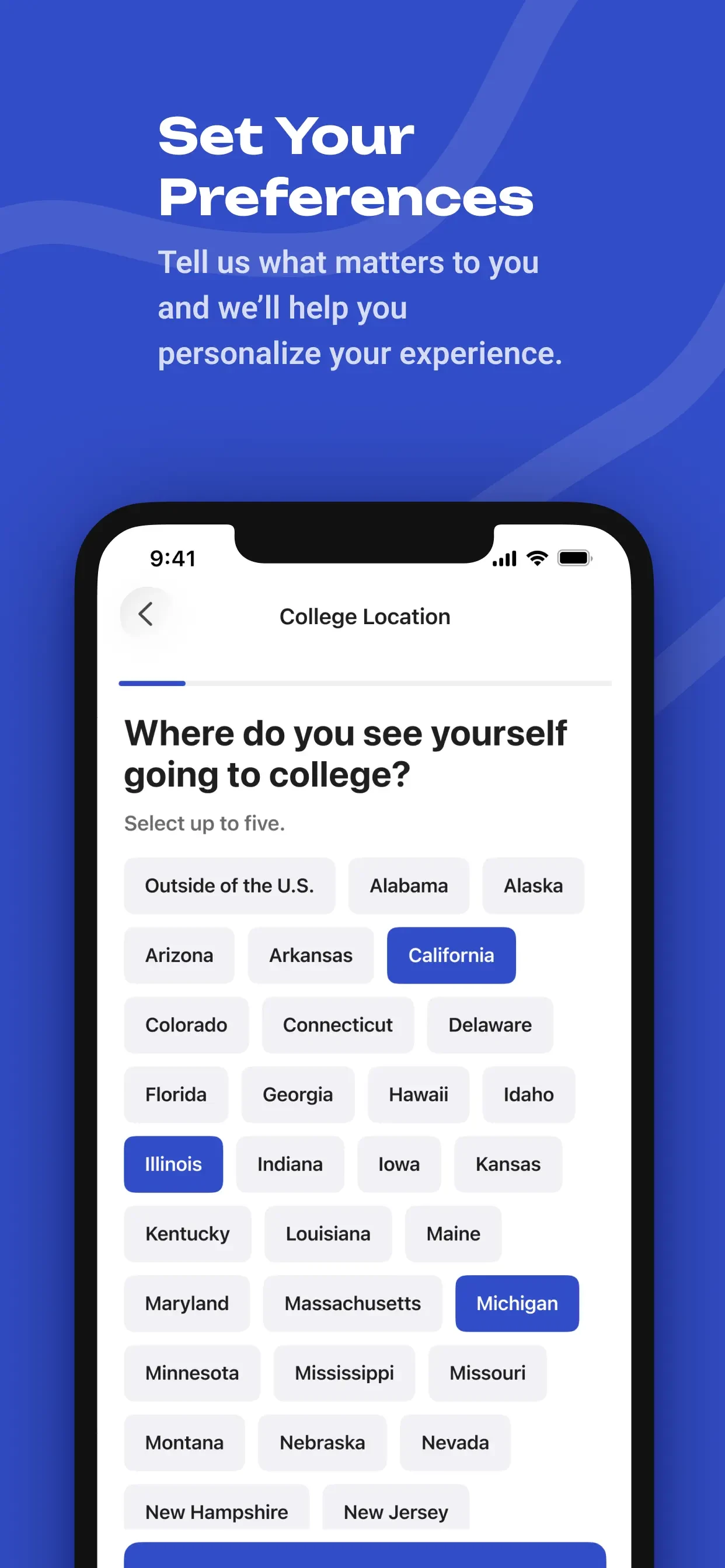 BigFuture School app store screenshot 5 — Education (iOS)