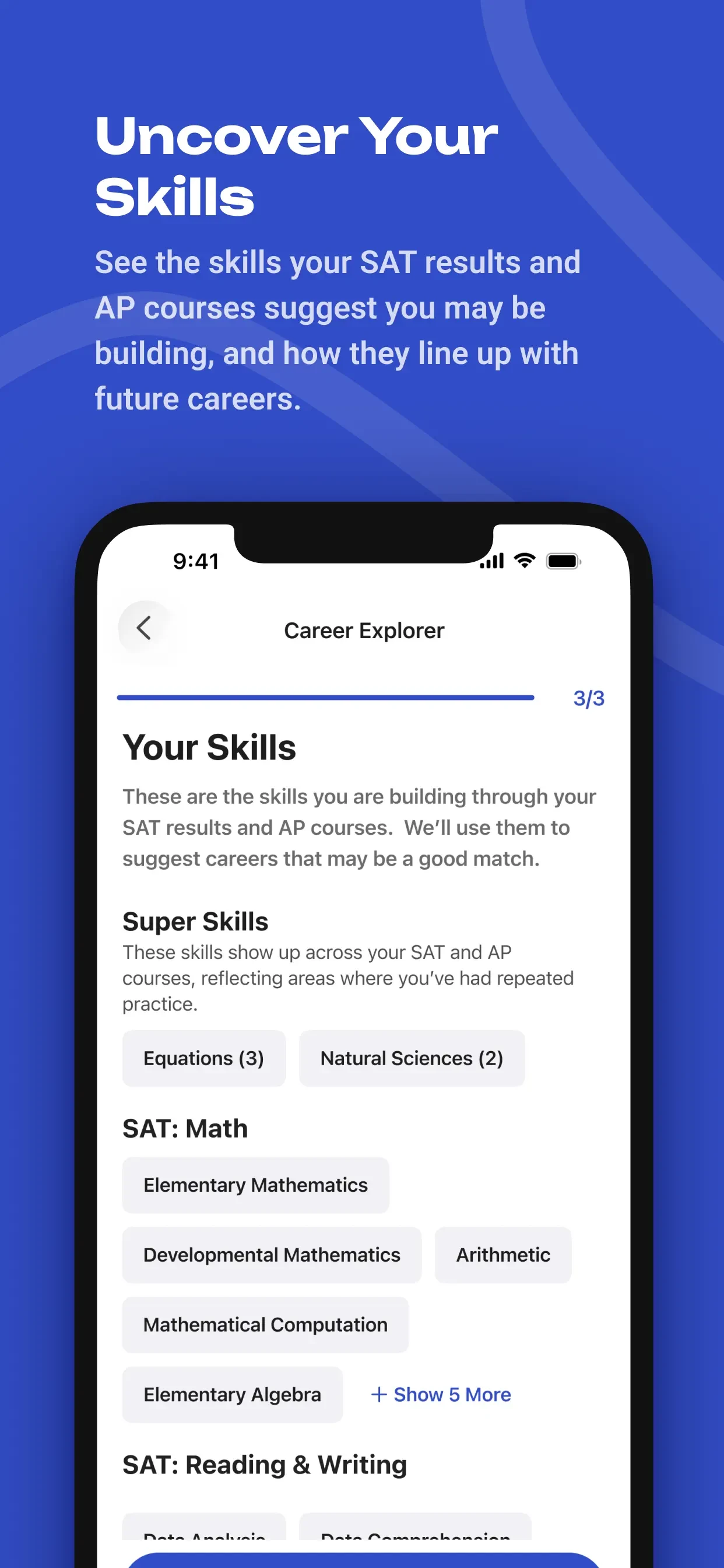 BigFuture School app store screenshot 3 — Education (iOS)