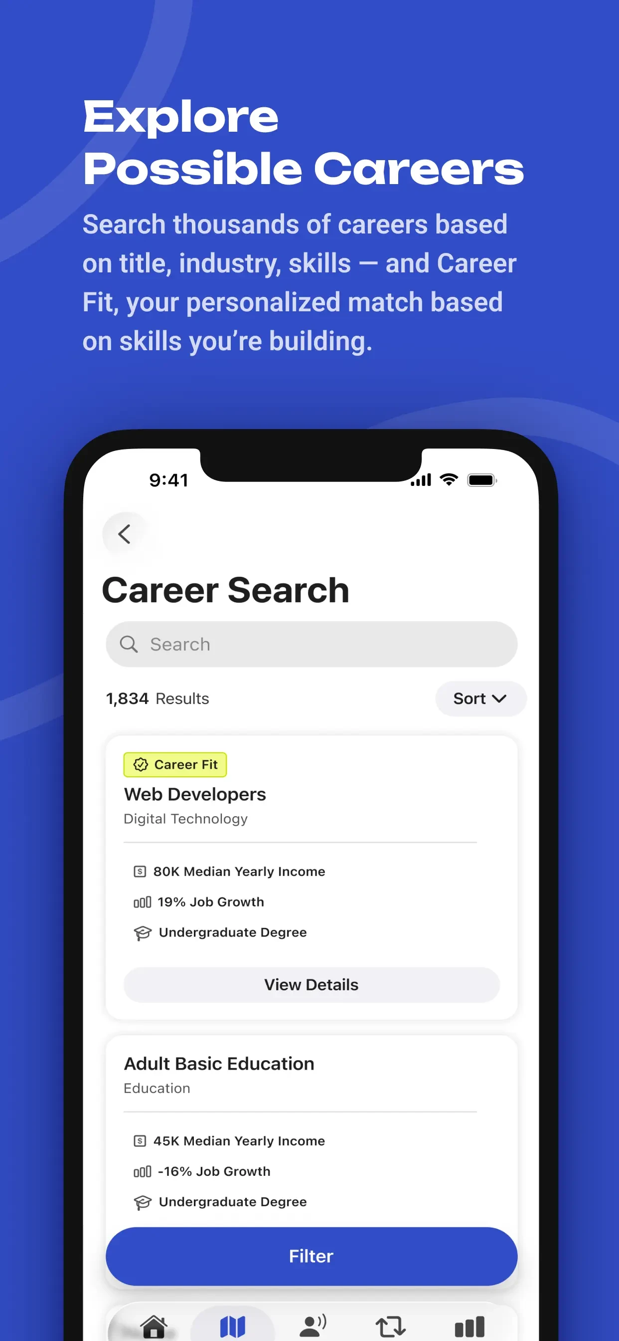 BigFuture School app store screenshot 4 — Education (iOS)