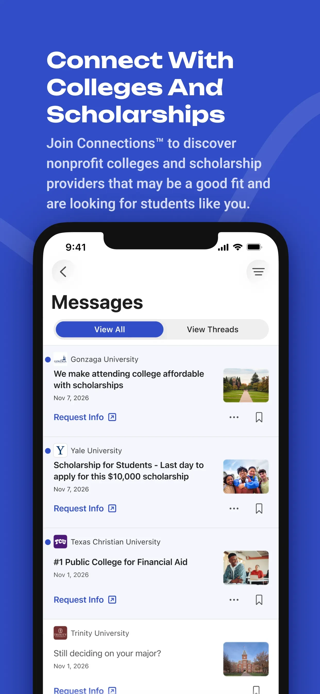 BigFuture School app store screenshot 6 — Education (iOS)