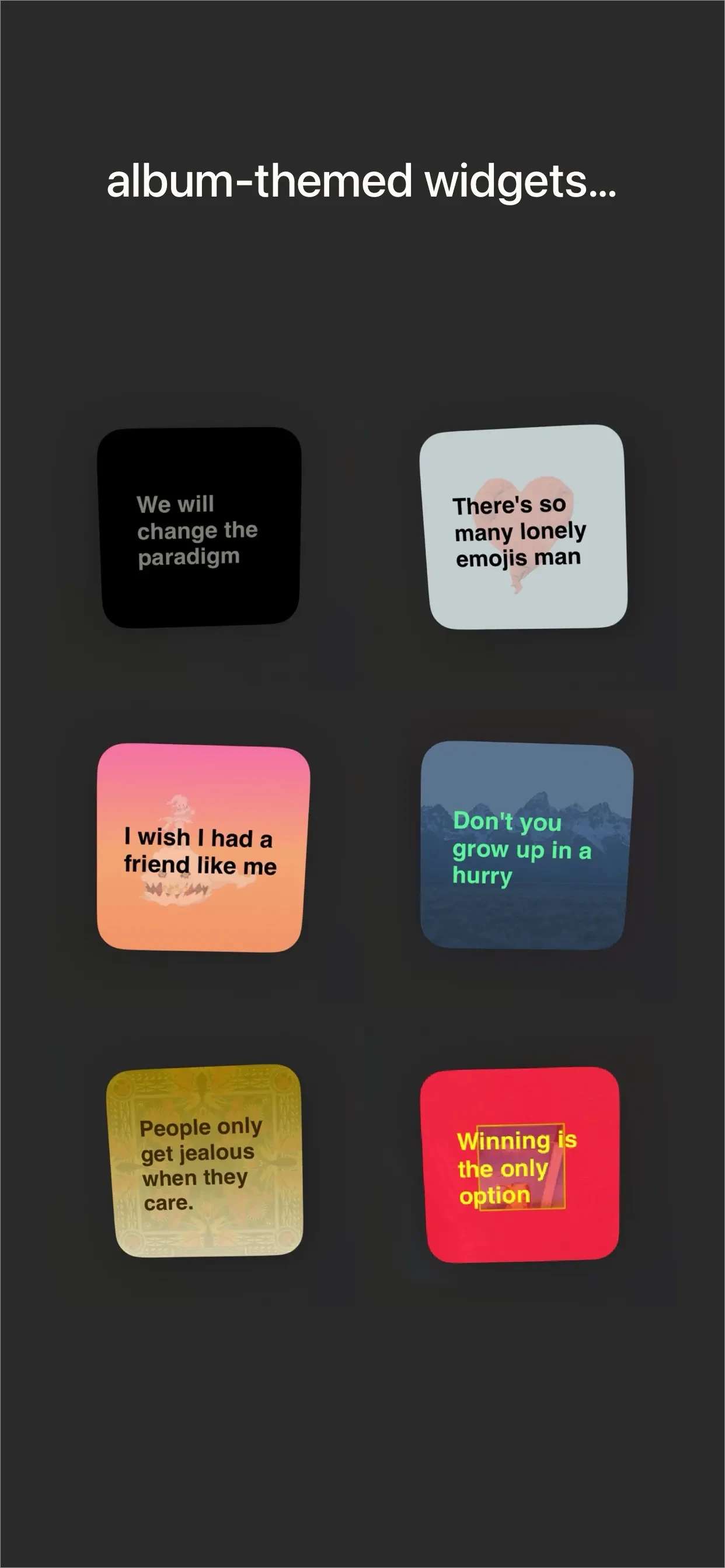 Ye said app store screenshot 3 — Entertainment (iOS)
