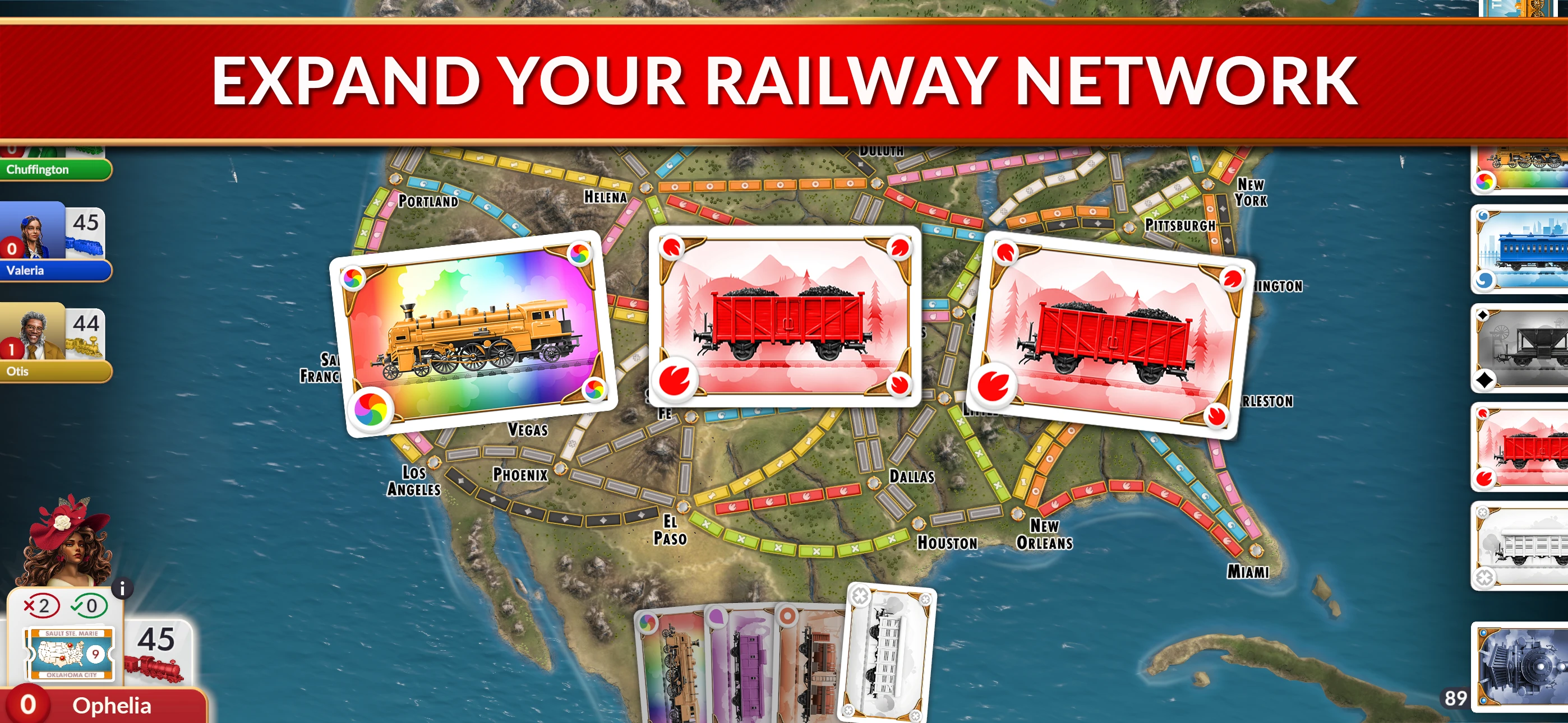 Ticket to Ride® app store screenshot 5 — Games (iOS)
