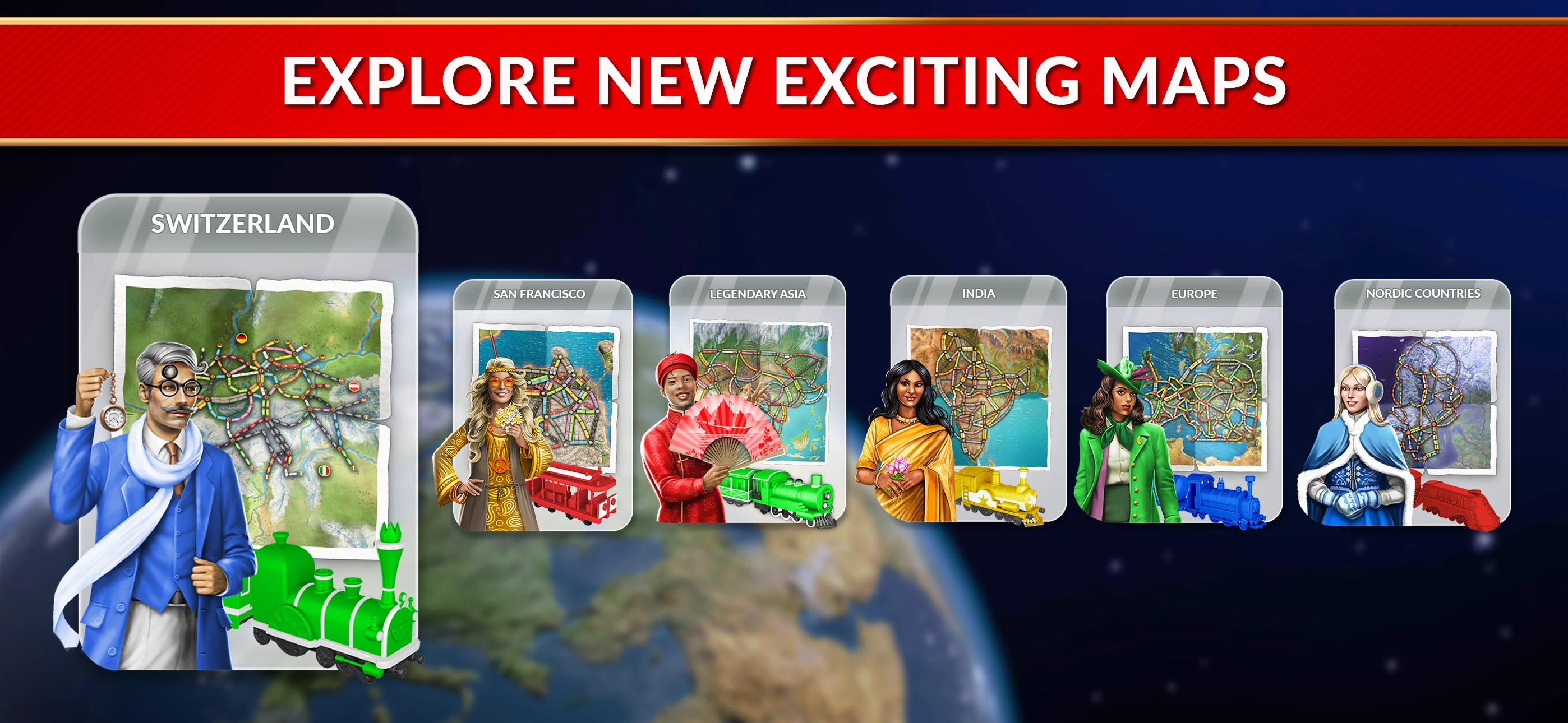 Ticket to Ride® app store screenshot 8 — Games (iOS)