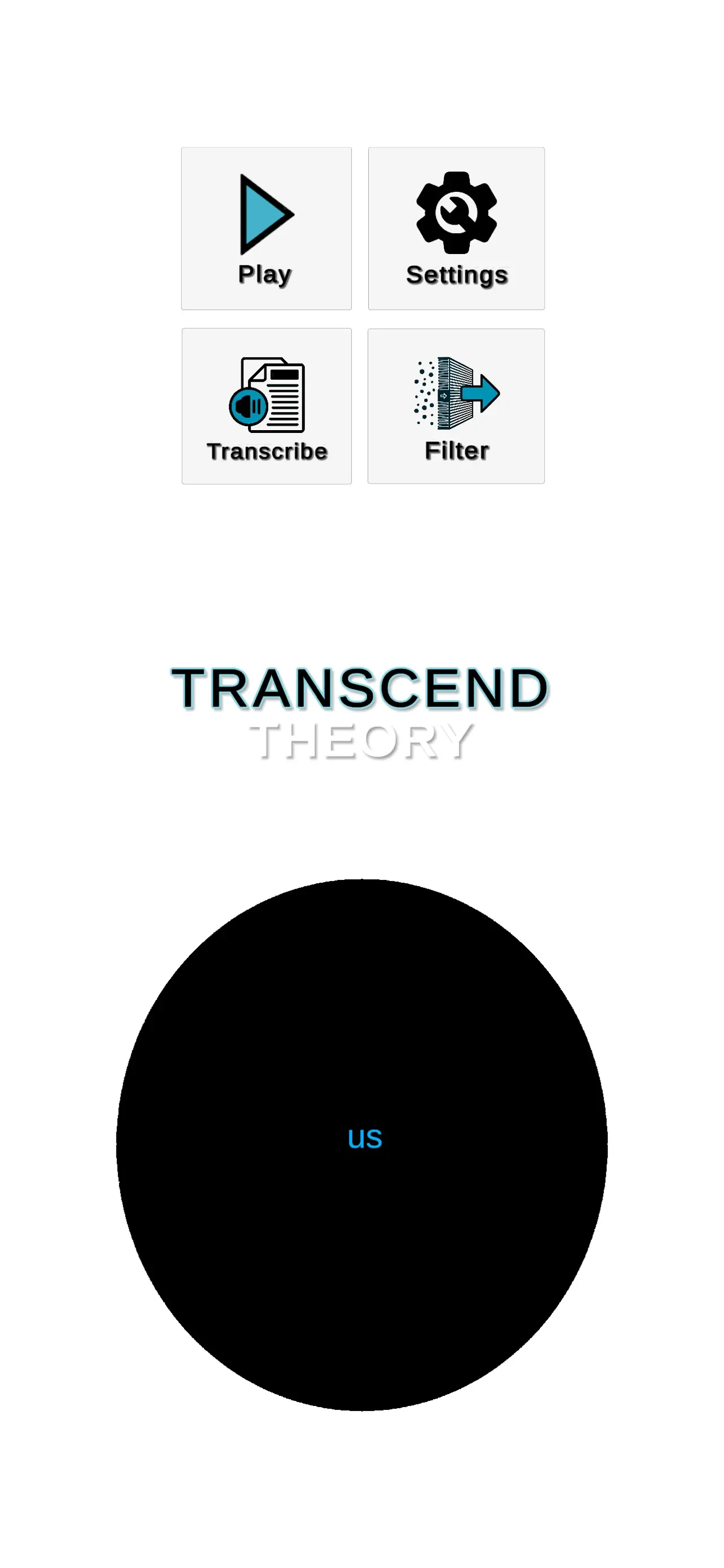 Transcend Theory app store screenshot 2 — Utilities (iOS)