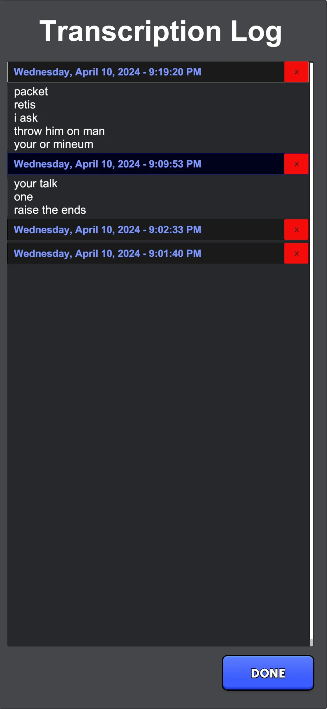 Transcend Theory app store screenshot 4 — Utilities (iOS)