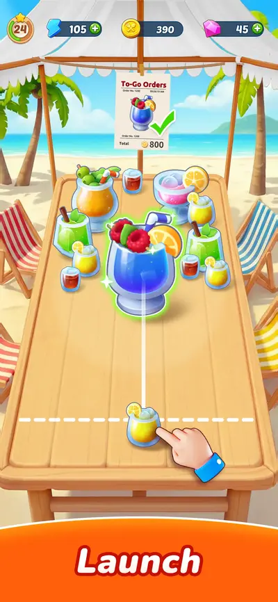 Tasty Travels: Merge Game app store screenshot 1 — Games (iOS)
