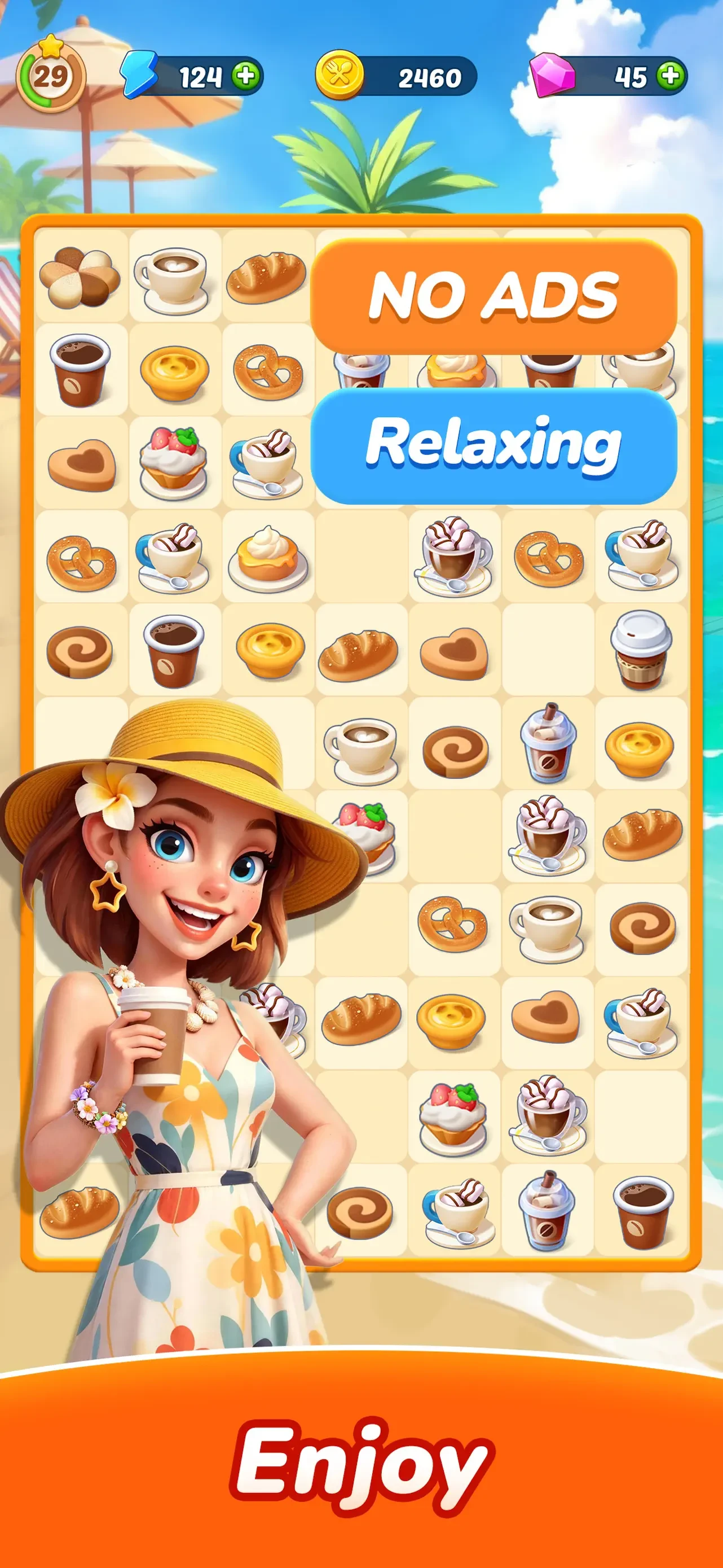 Tasty Travels: Merge Game app store screenshot 3 — Games (iOS)