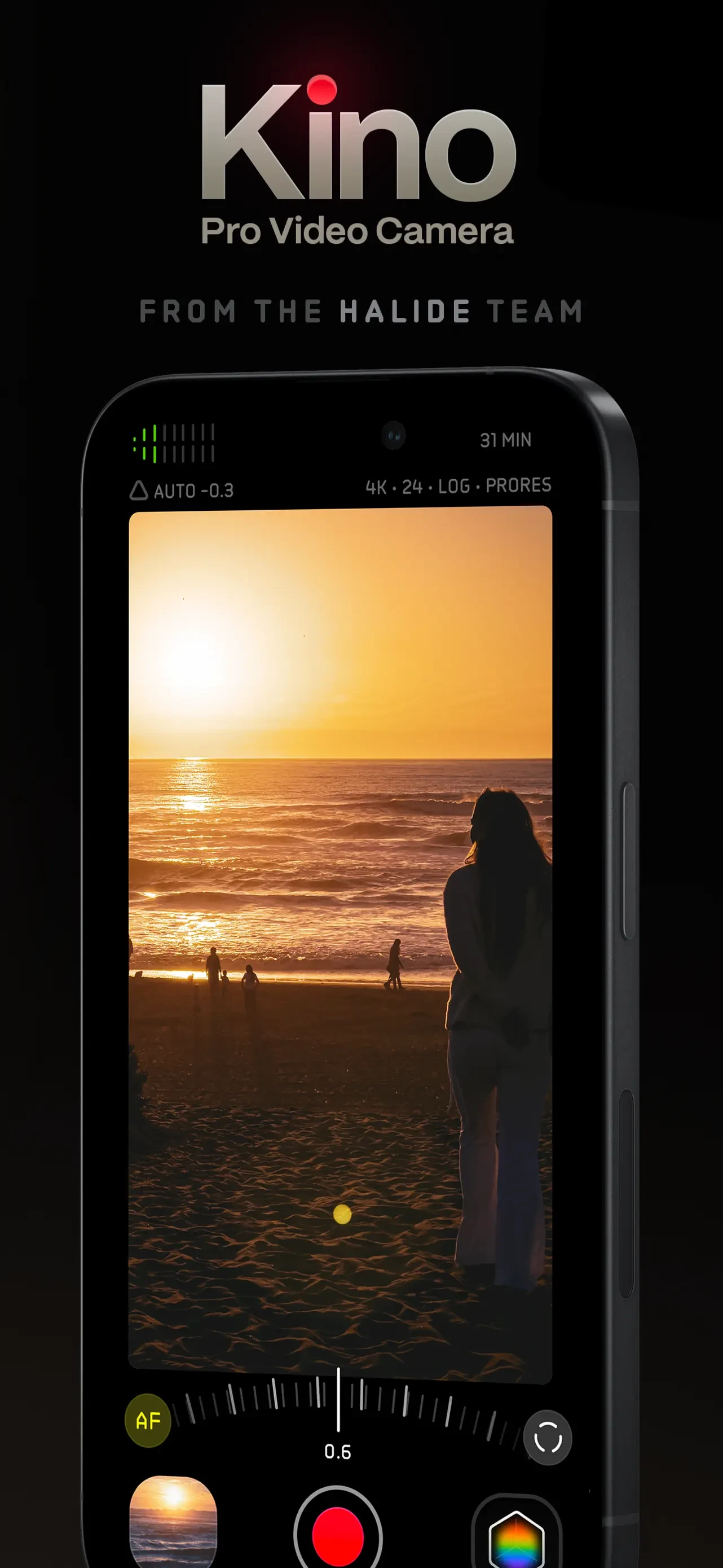 Kino - Pro Video Camera app store screenshot 2 — Unknown (iOS)
