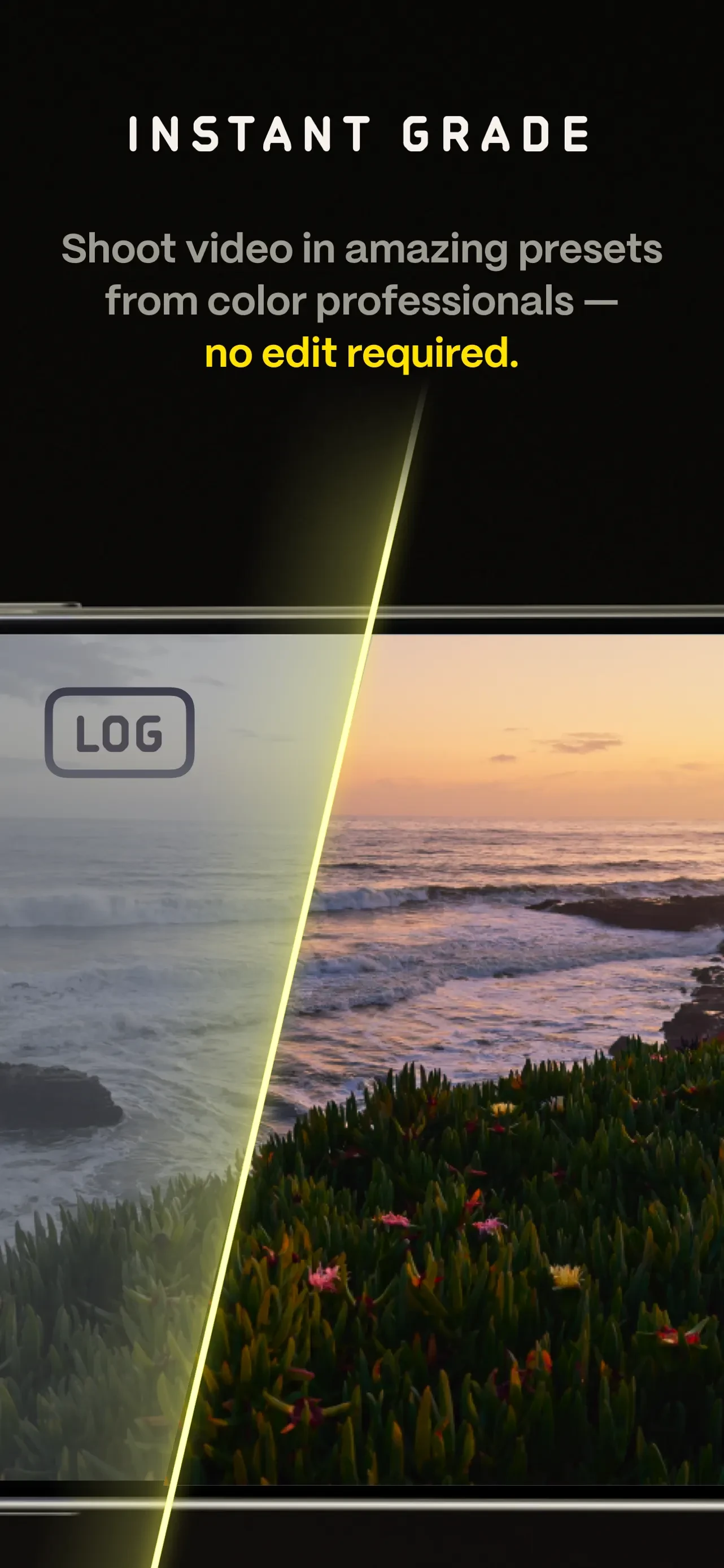Kino - Pro Video Camera app store screenshot 3 — Unknown (iOS)