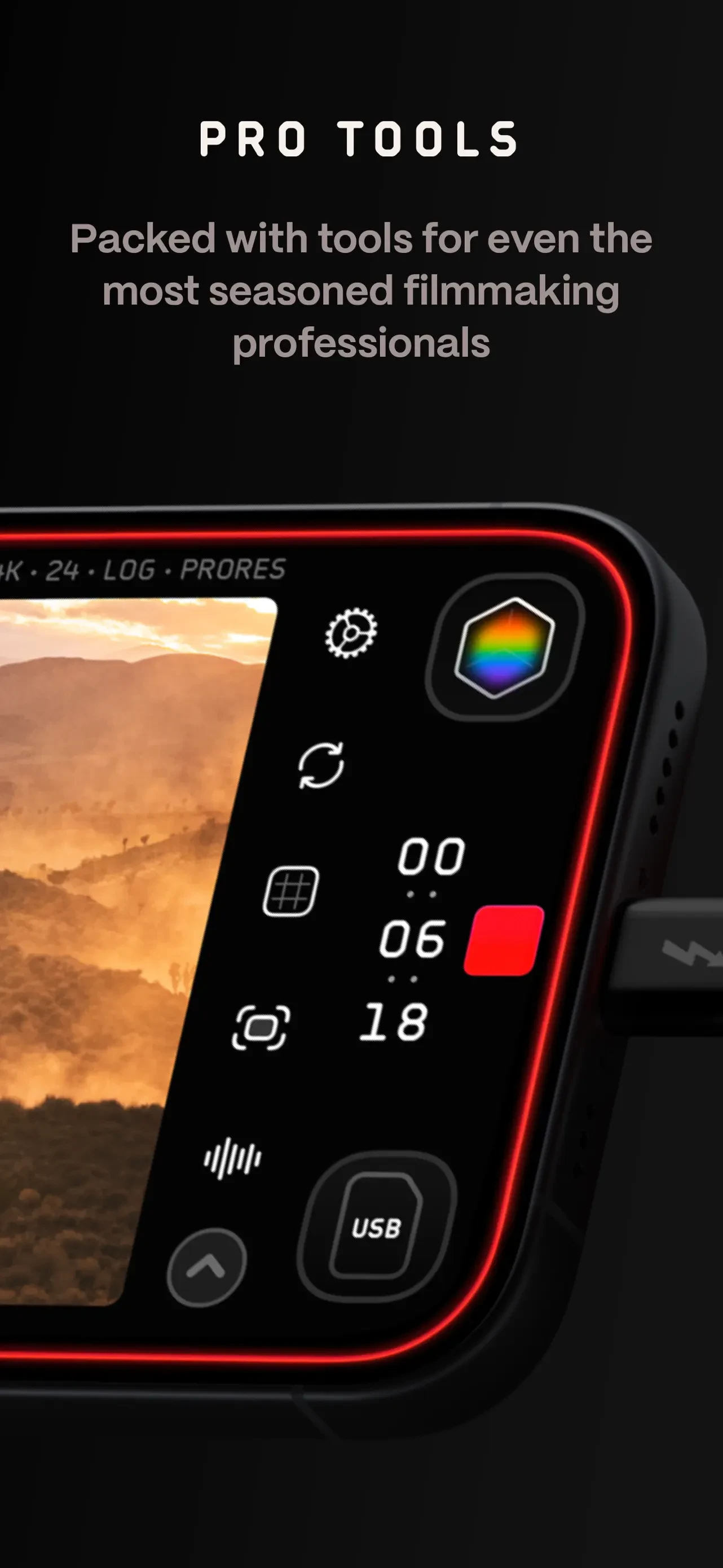 Kino - Pro Video Camera app store screenshot 4 — Unknown (iOS)