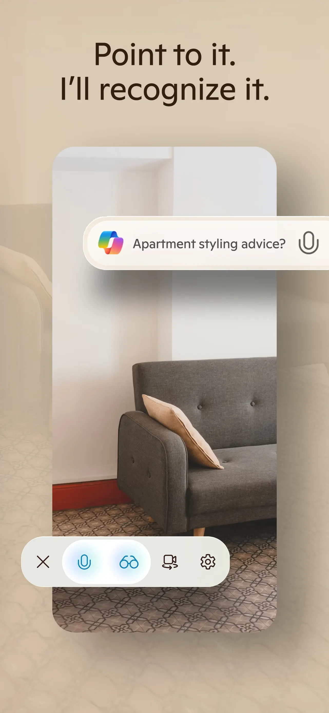 Microsoft Copilot AI Assistant app store screenshot 3 — Productivity (iOS)