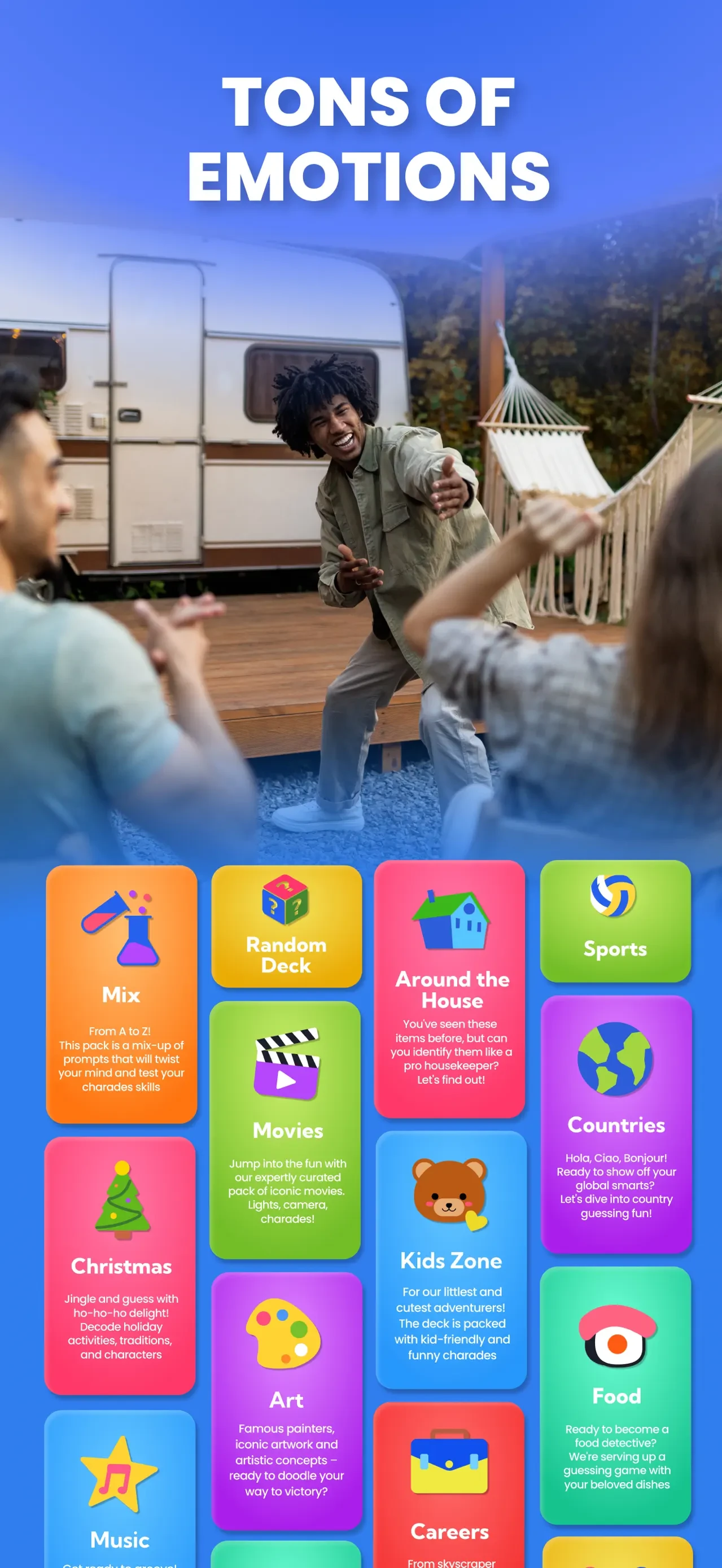 Charades Guess Game · Guessly app store screenshot 5 — Games (iOS)