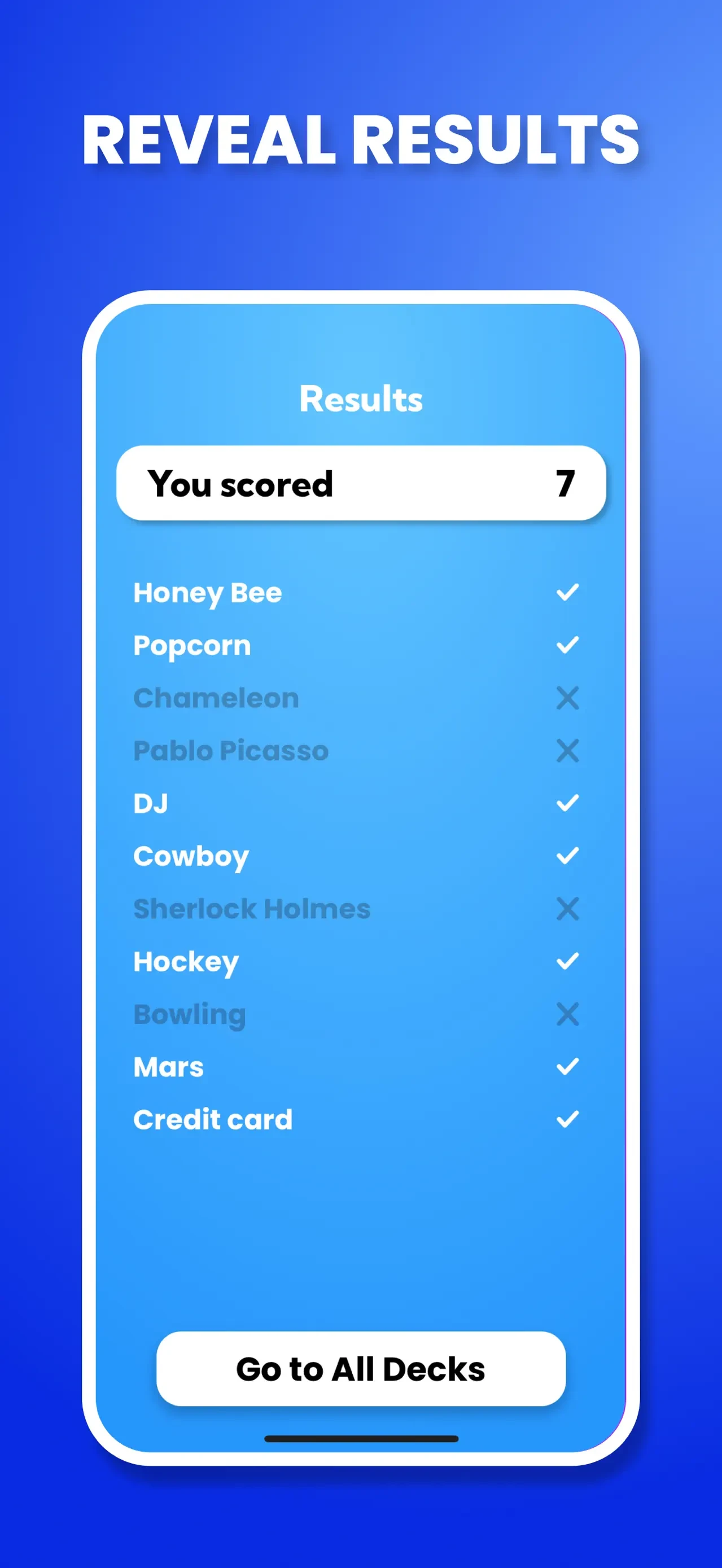 Charades Guess Game · Guessly app store screenshot 8 — Games (iOS)
