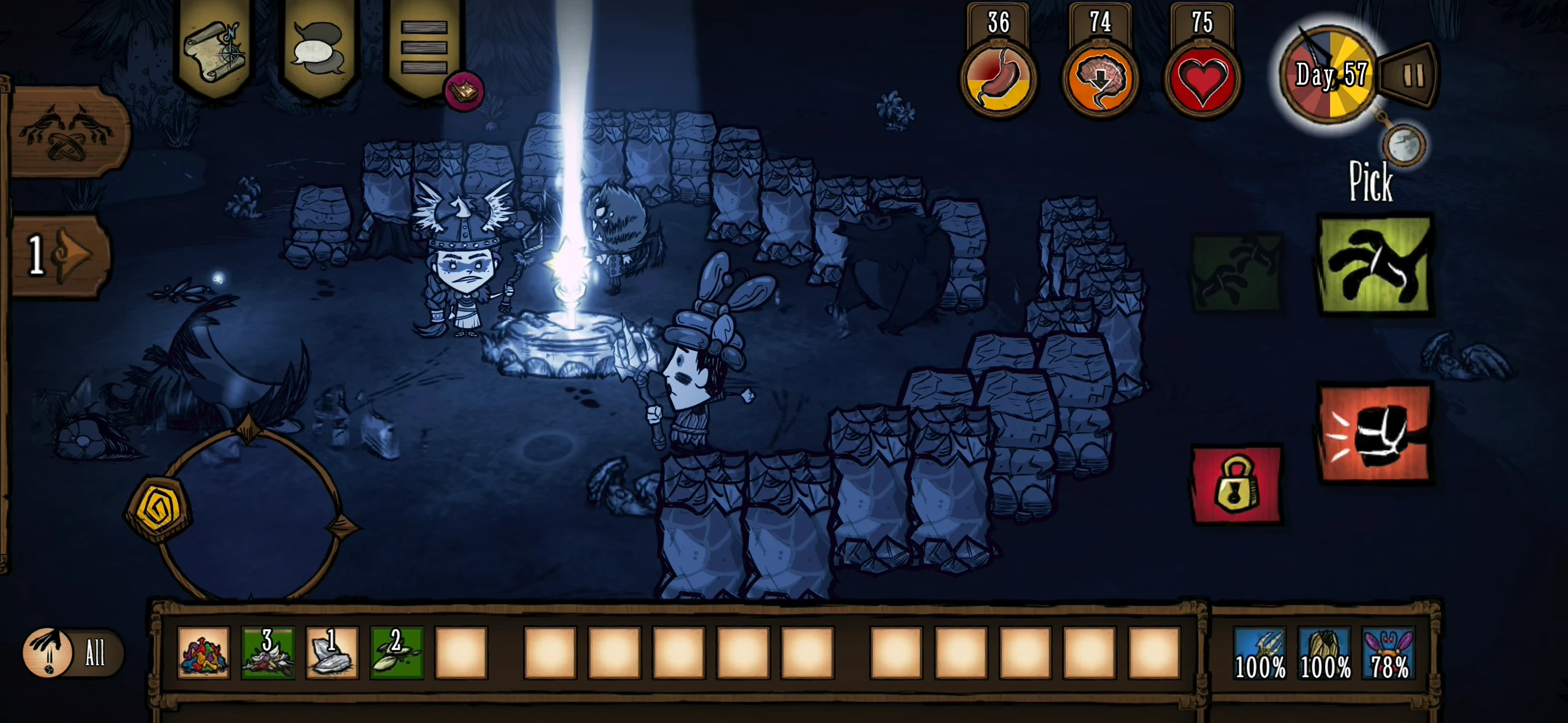 Don't Starve Together app store screenshot 5 — Games (iOS)