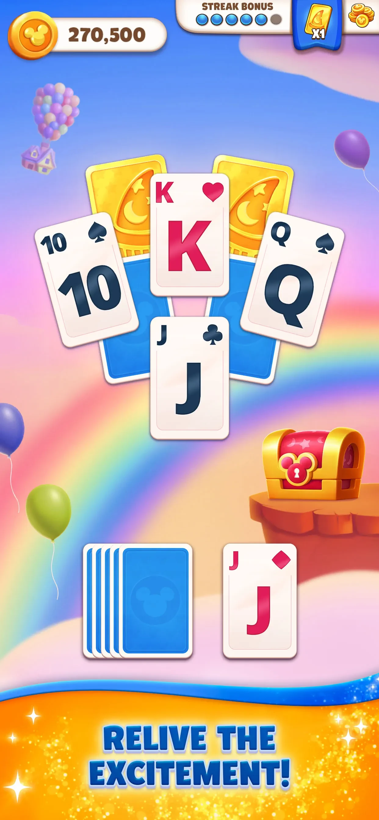 Disney Solitaire app store screenshot 1 — Games (iOS)