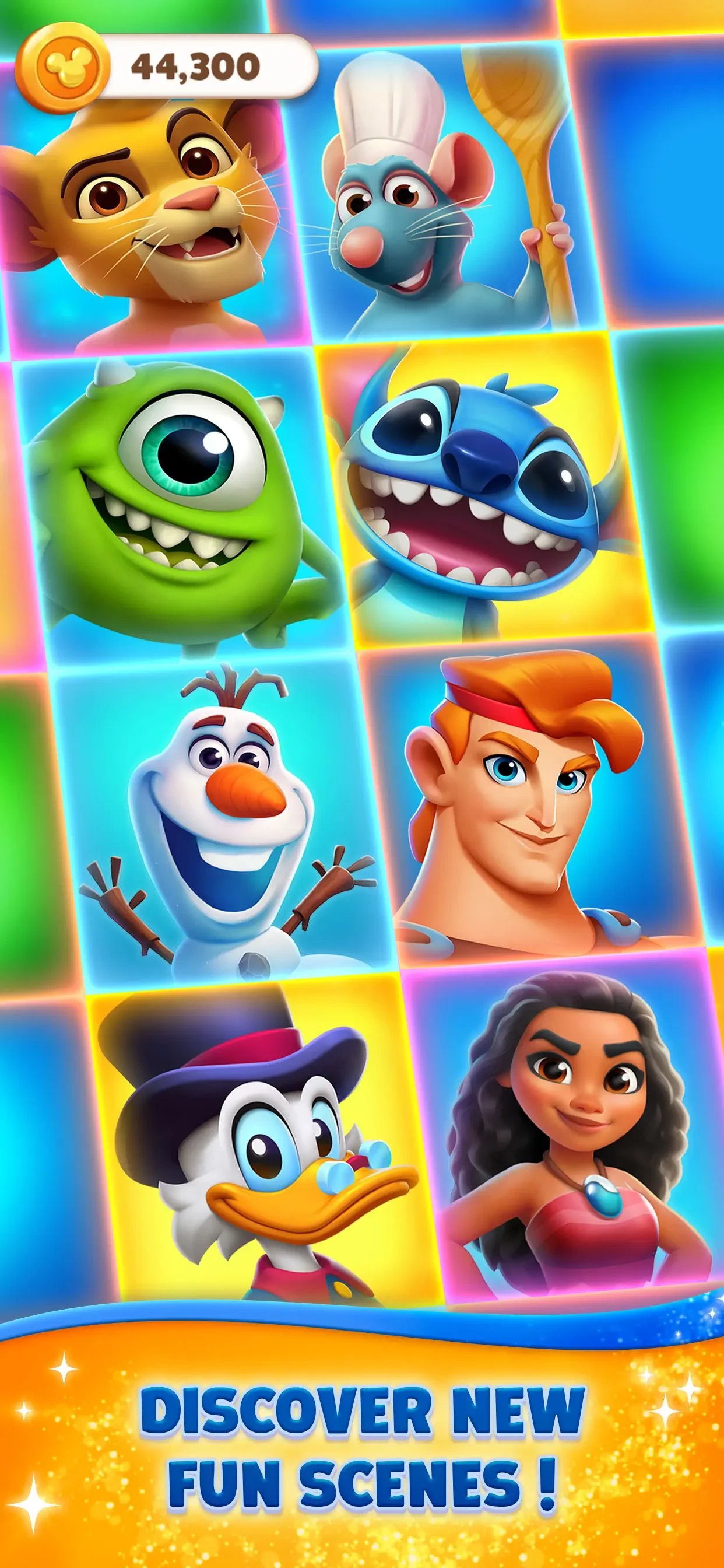 Disney Solitaire app store screenshot 2 — Games (iOS)